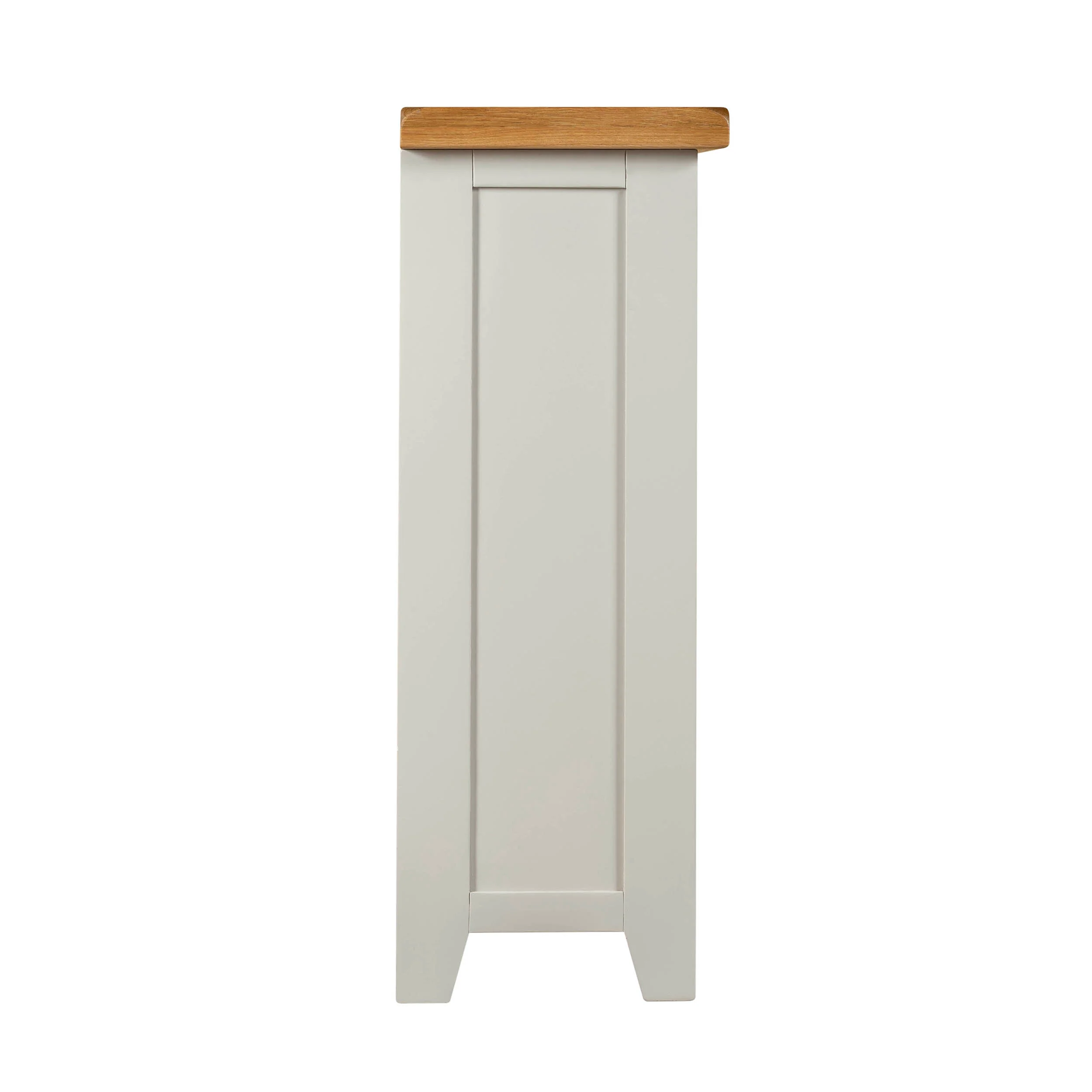 Cambridge Grey Painted Oak Small Bookcase (0.9 m) - Image 5