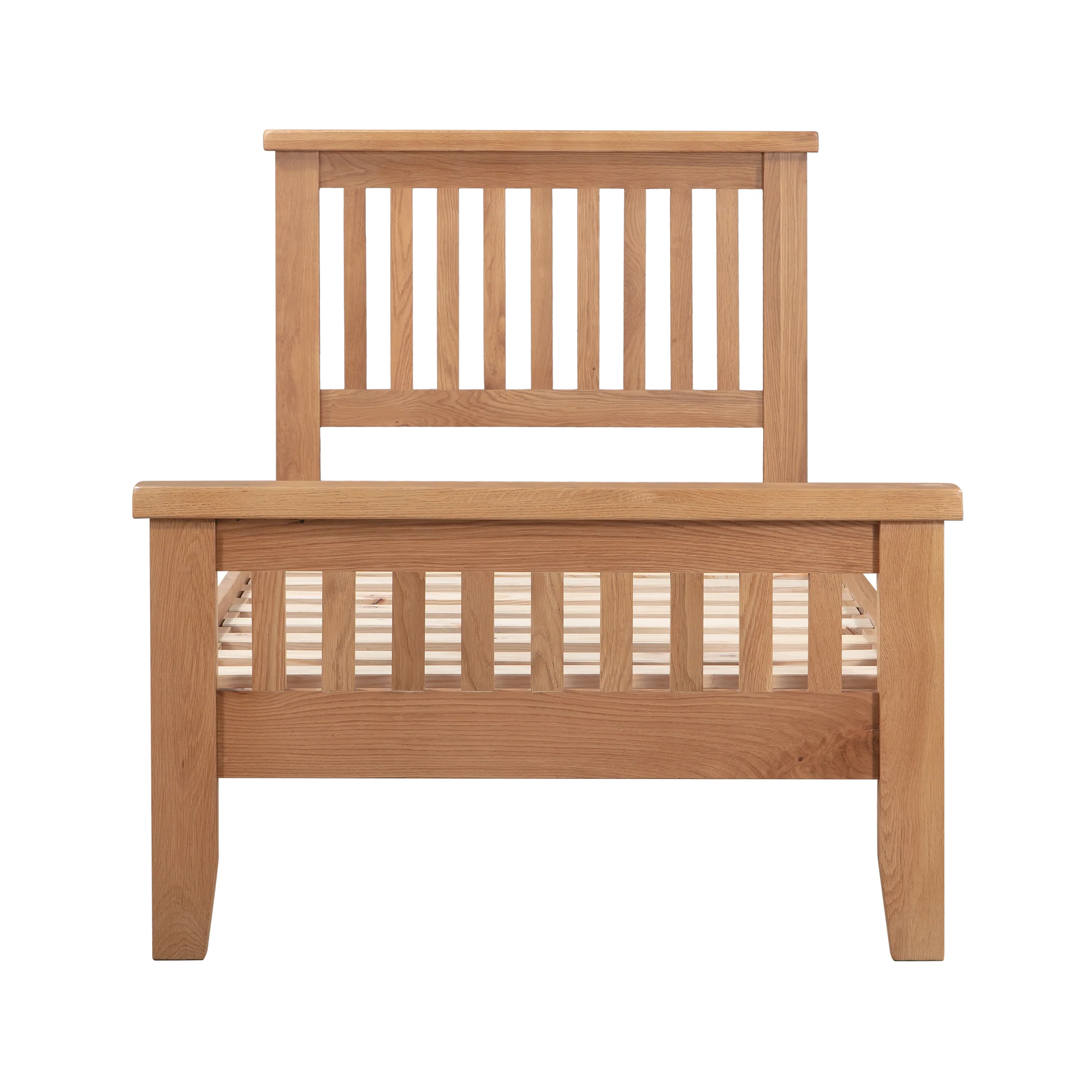 Cambridge Oak 3ft Single Bed - Image 2