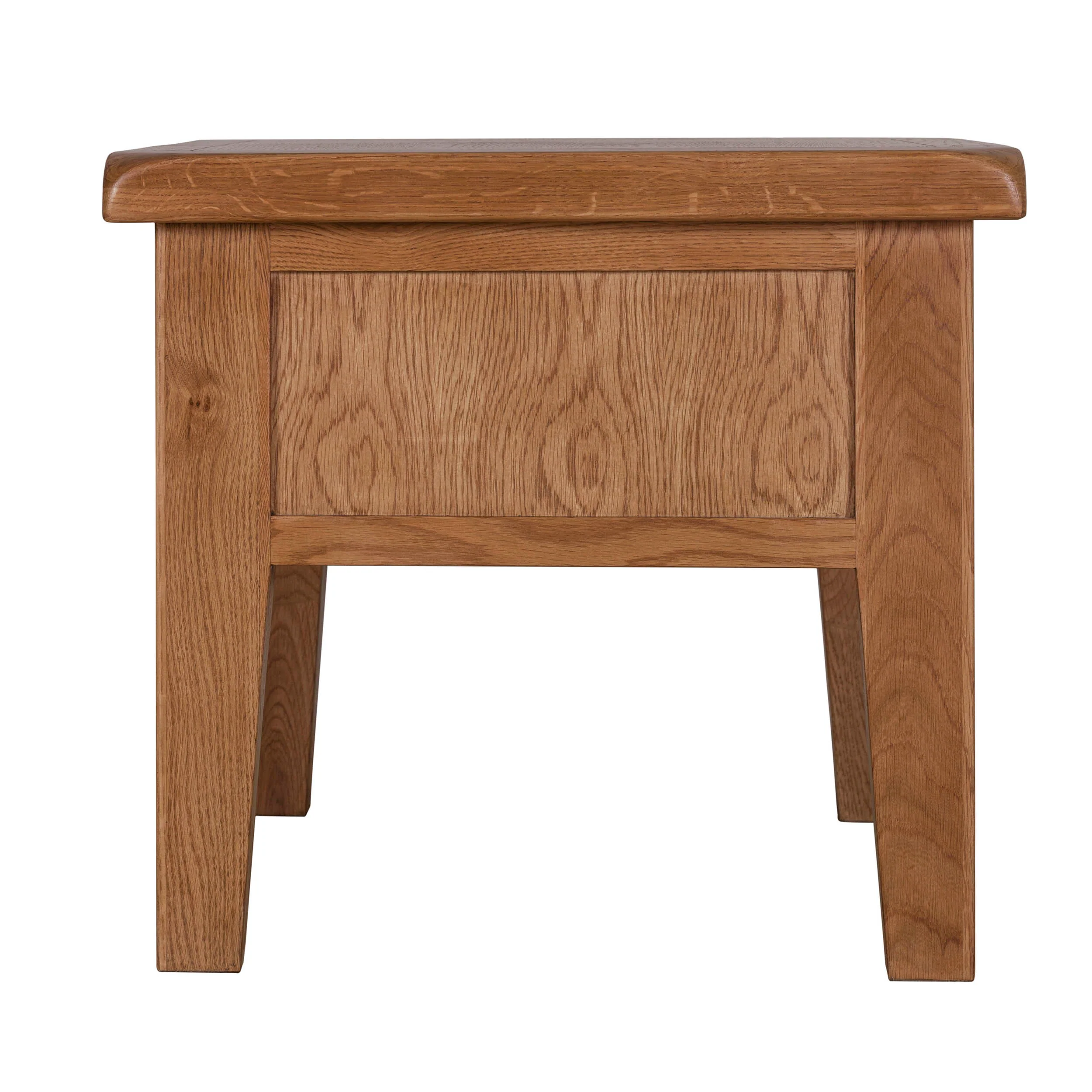 Cambridge Oak Coffee Table with Drawers - Image 5