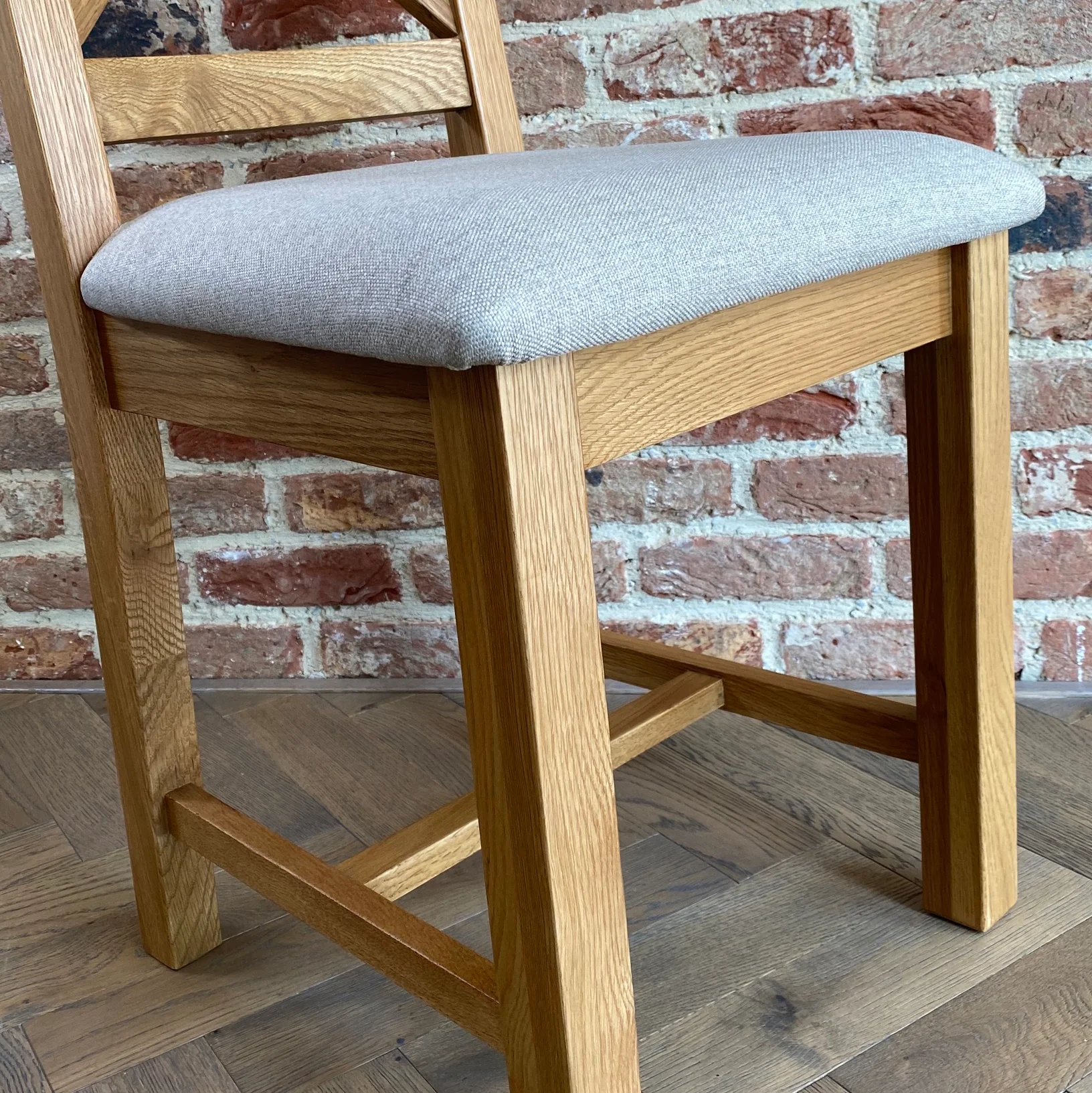 Cambridge Oak Dining Chair - Image 7