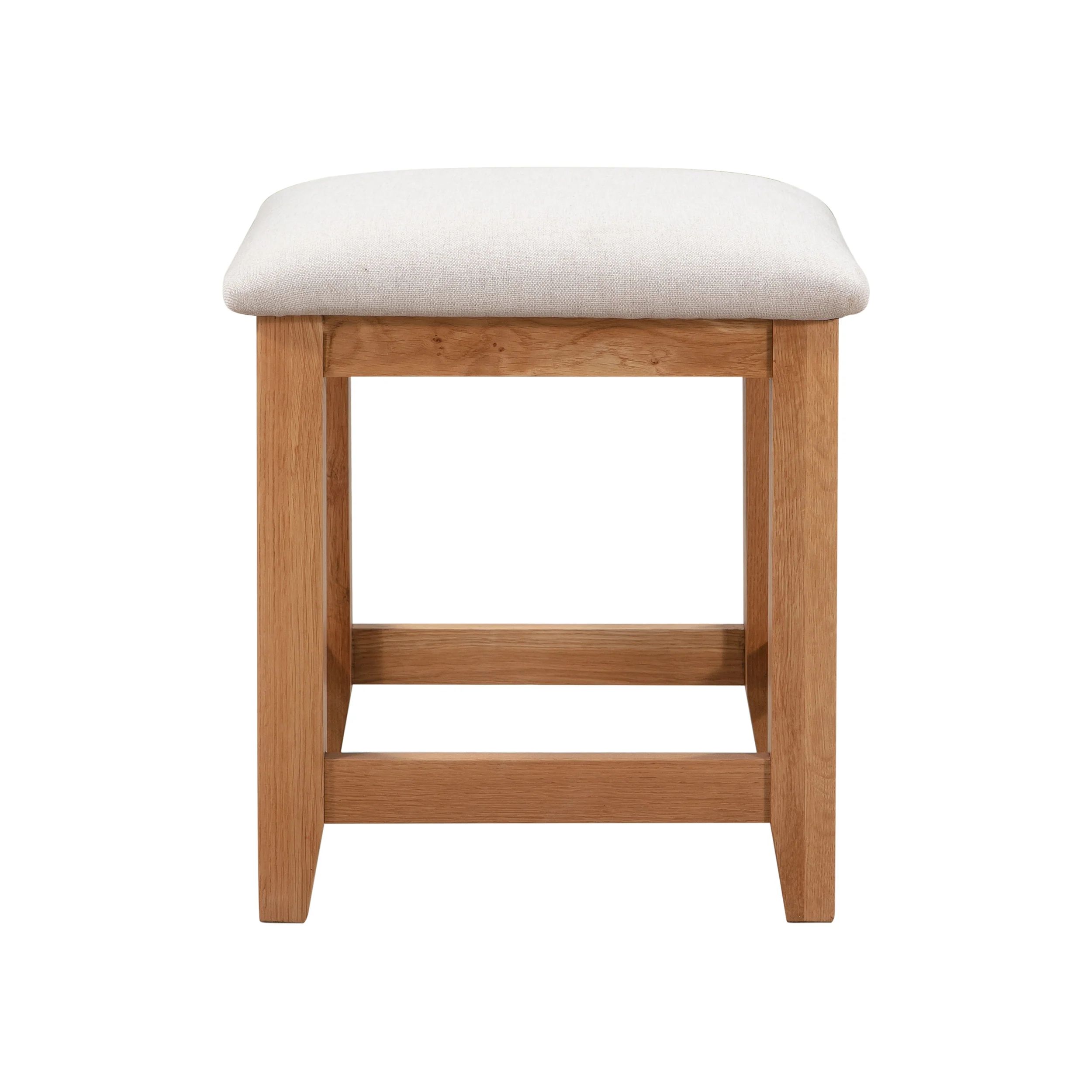 Cambridge Oak Dressing Table Stool - Image 4