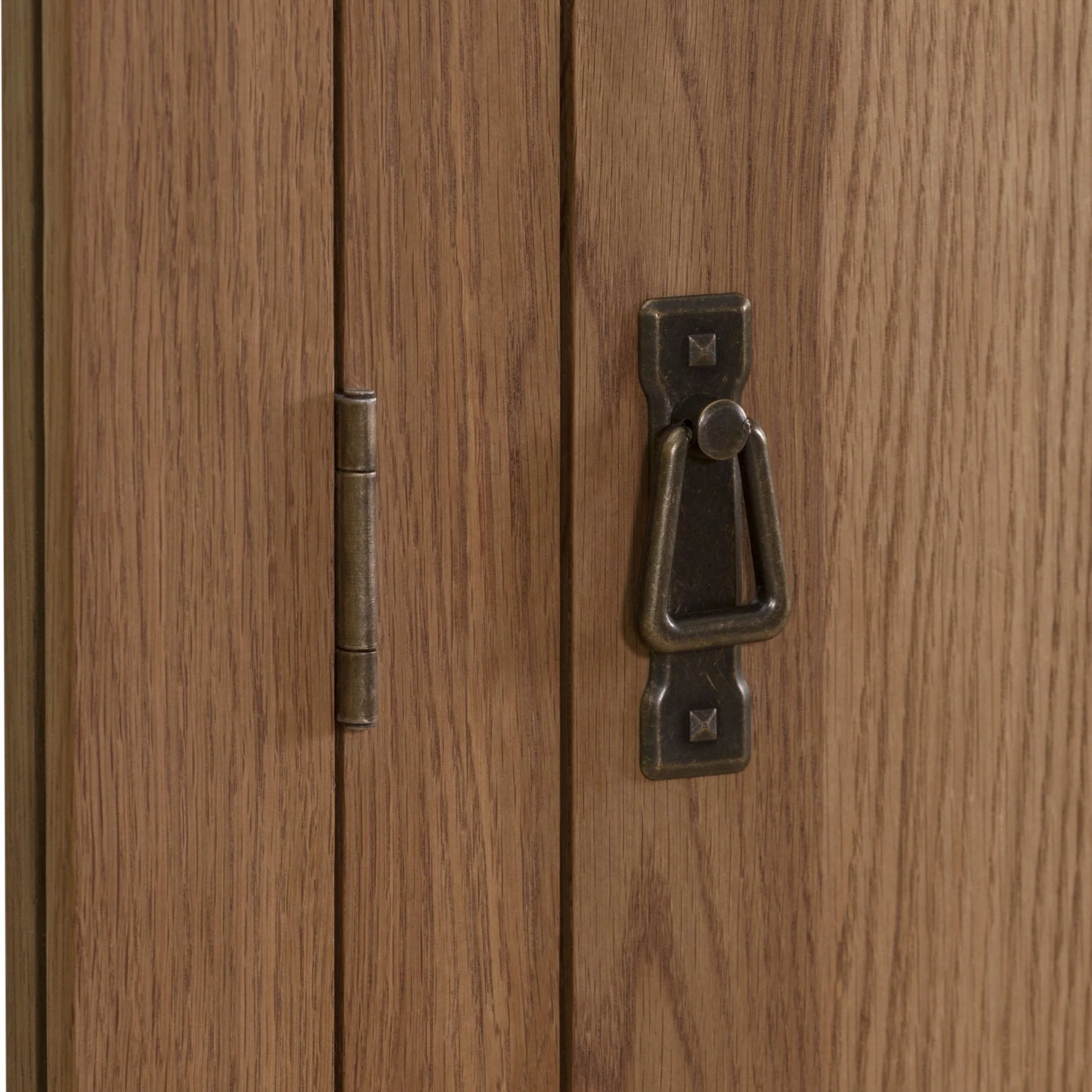 Cambridge Oak Full Hanging Wardrobe - Image 9