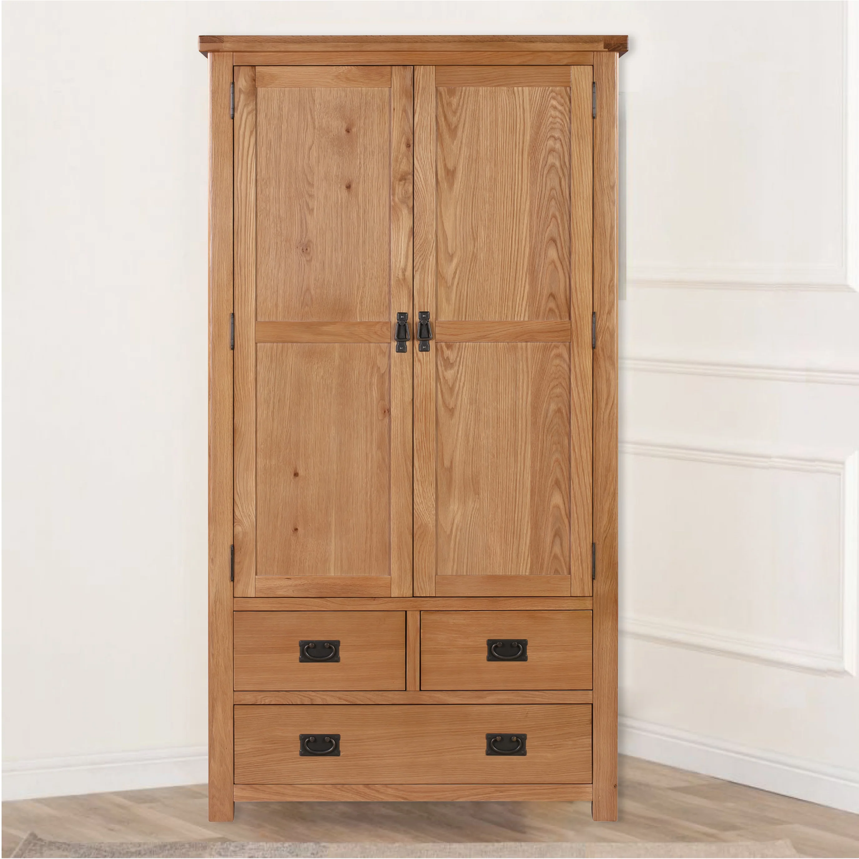 Cambridge Oak Larder Unit - Image 3