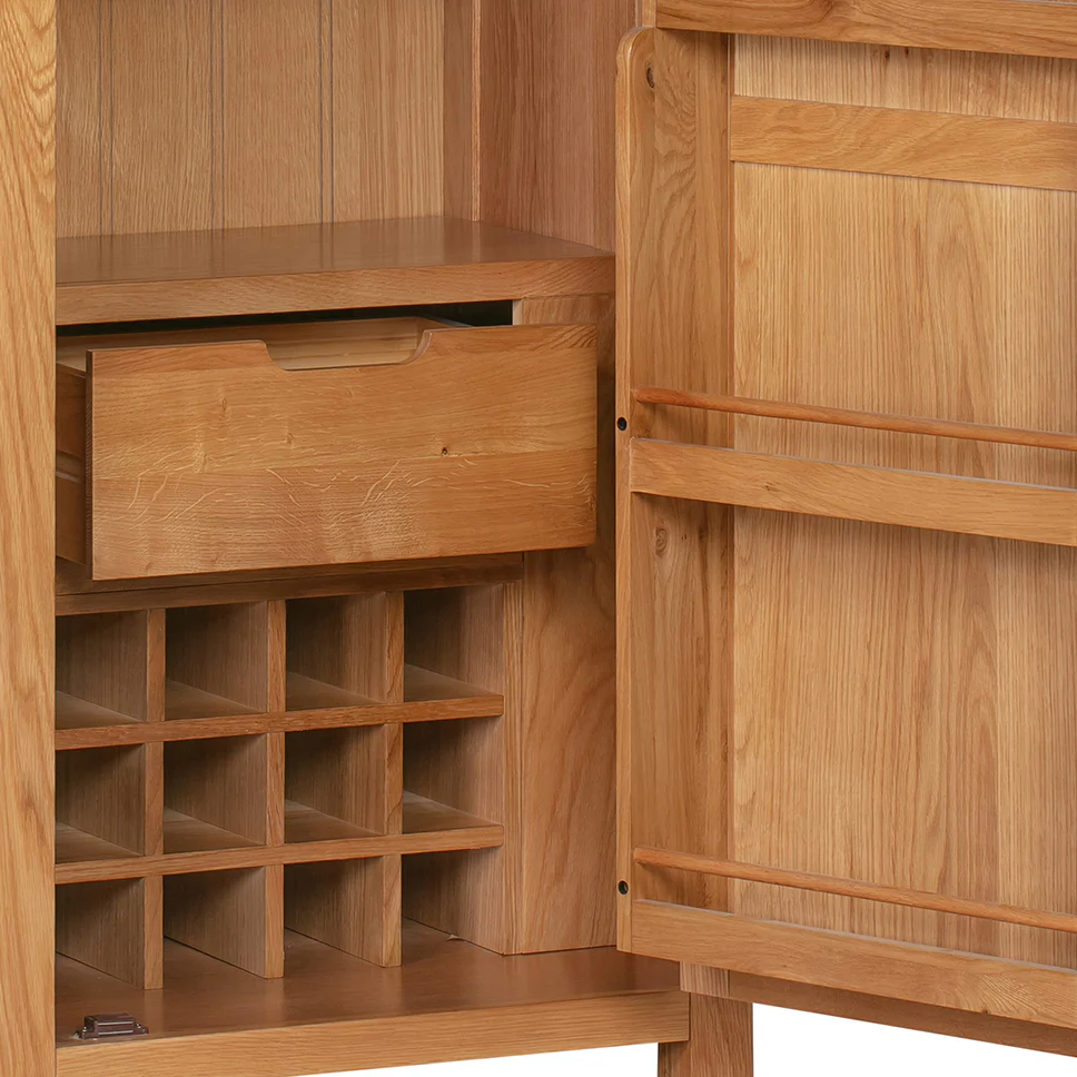Cambridge Oak Pantry Unit - Image 5