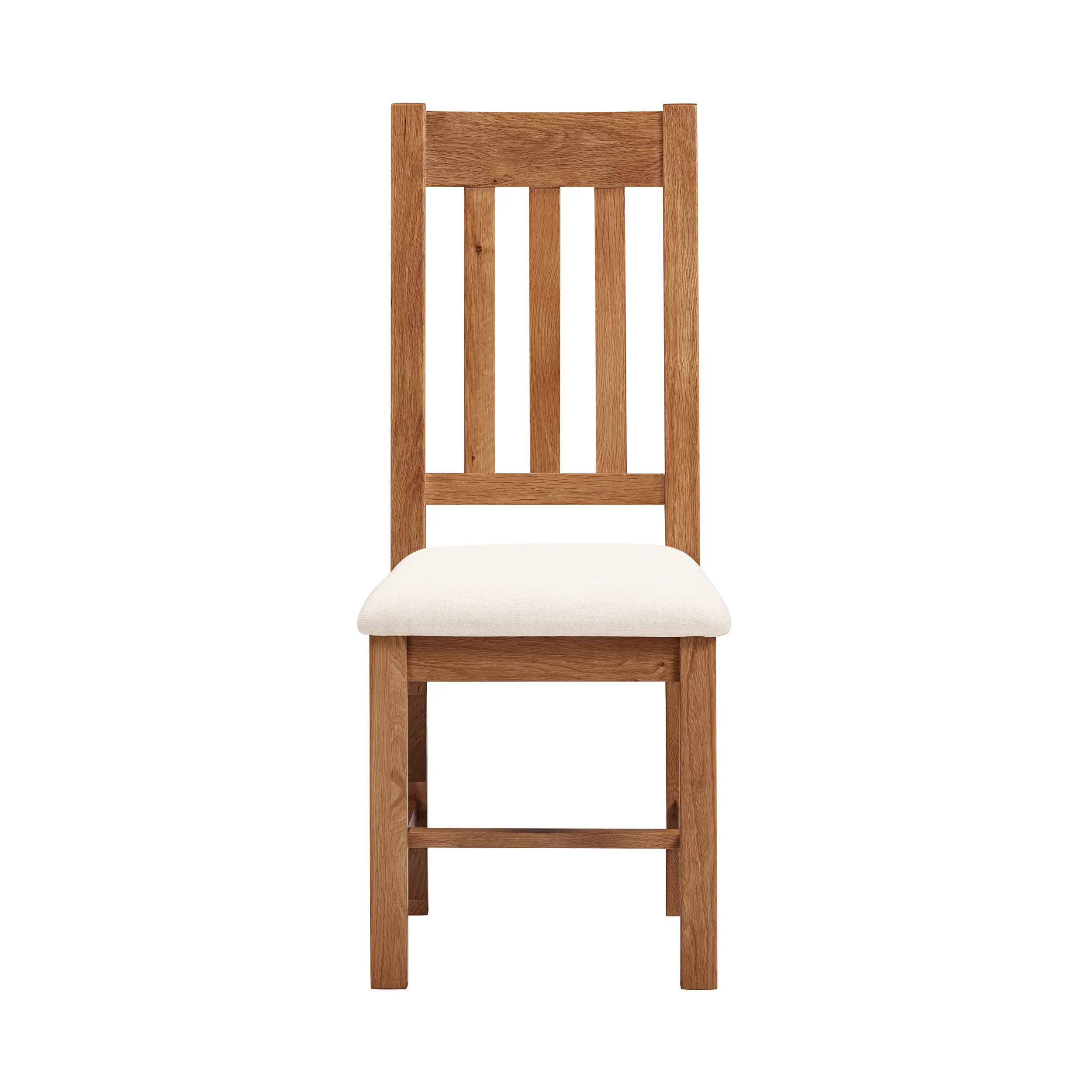 Cambridge Oak Slat Back Dining Chair - Image 4