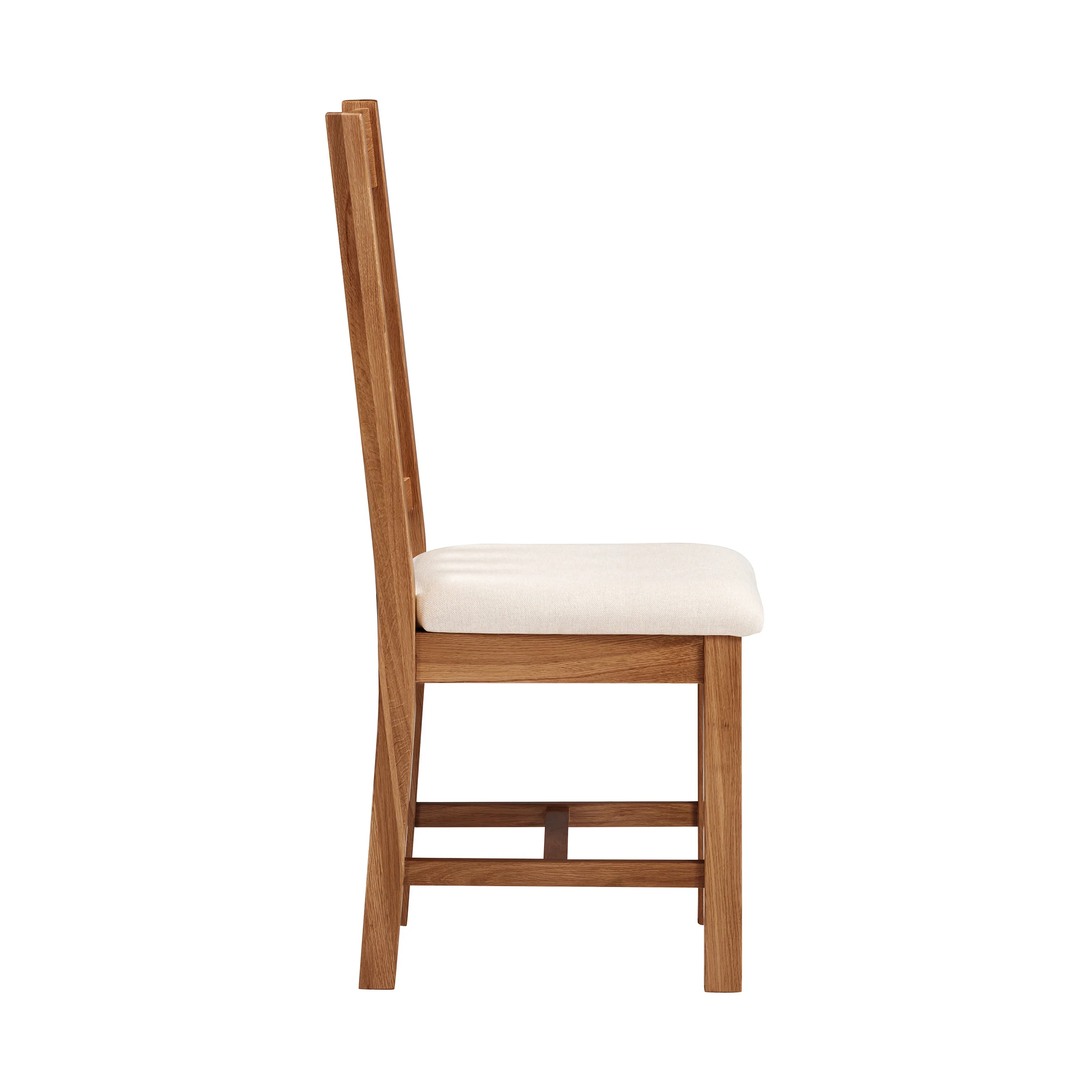 Cambridge Oak Slat Back Dining Chair - Image 5