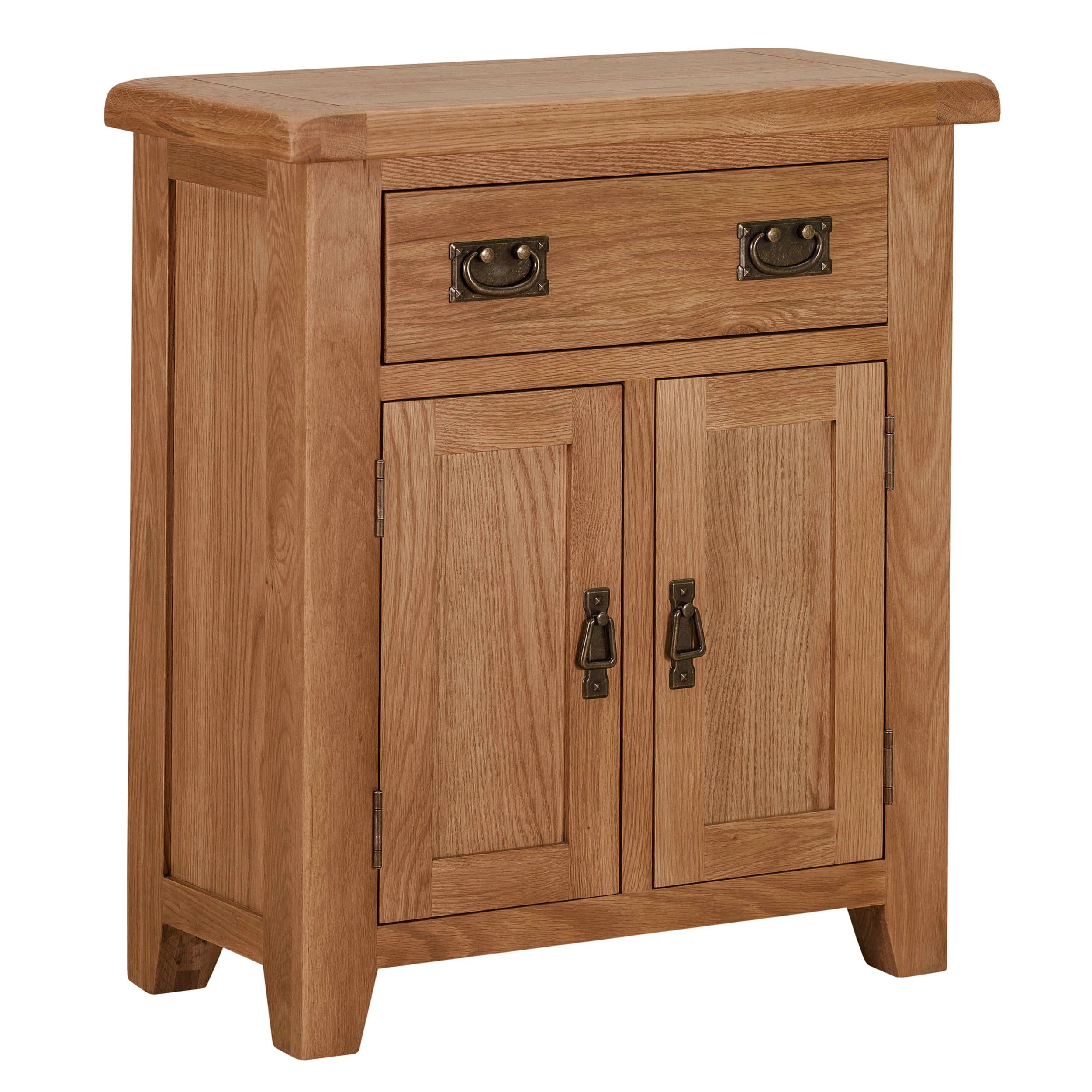 Cambridge Oak Small 1 Drawer 2 Door Sideboard - Image 4