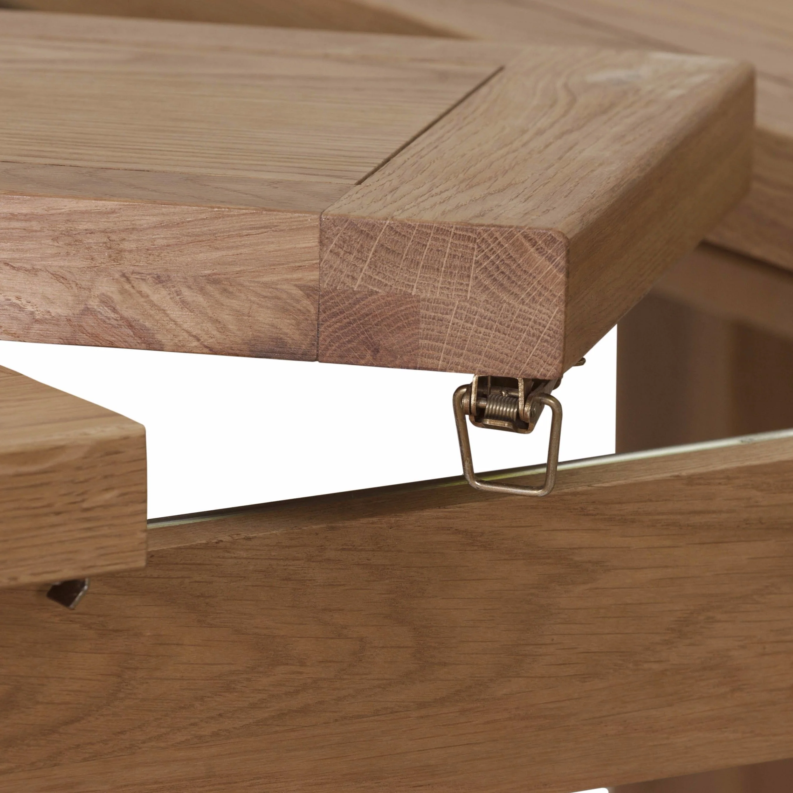 Cambridge Oak Small Extending Dining Table (1.2 m-1.5 m) - Image 7