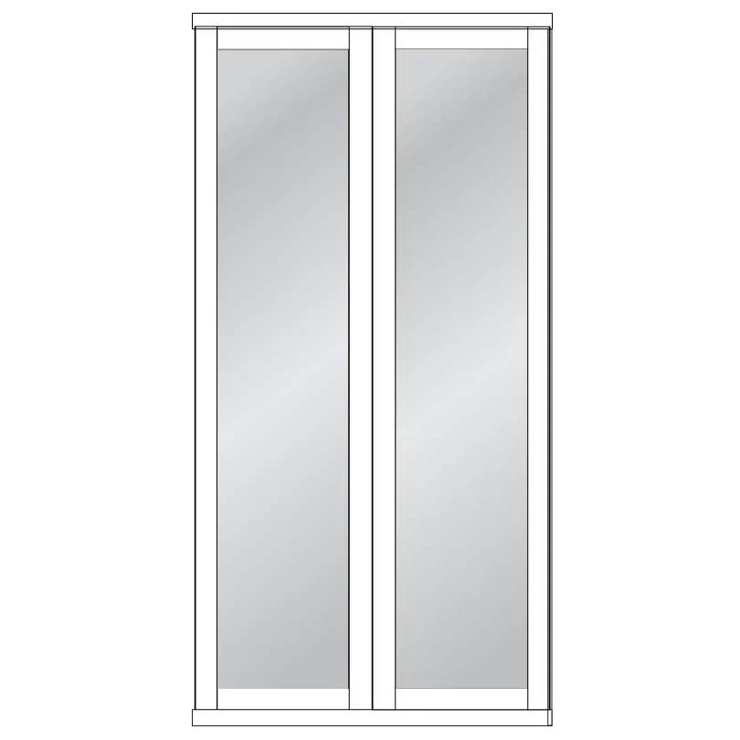 Cambridge Wiemann 2 Door Wardrobe - Image 8