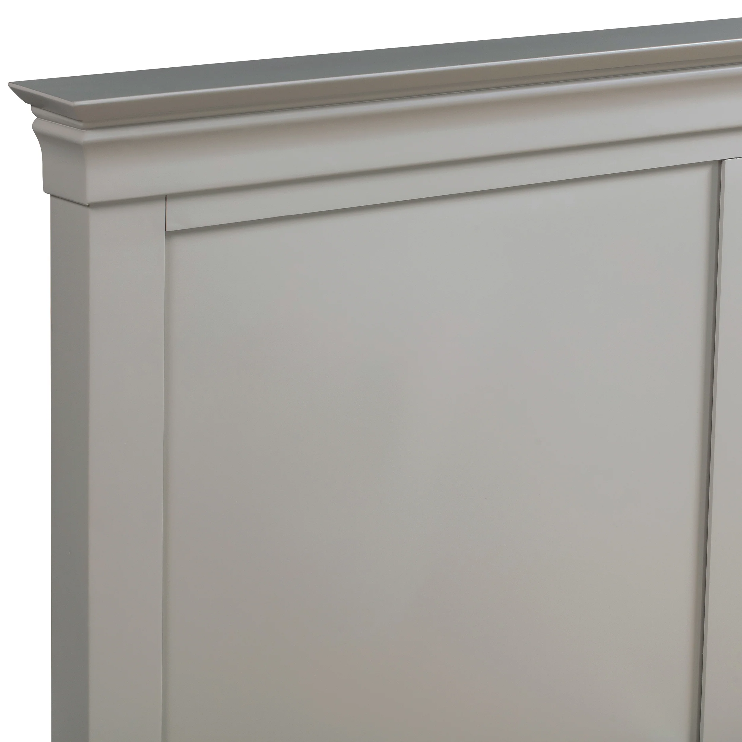 Chantilly Pebble Grey 4ft 6' Double Bed - Image 5