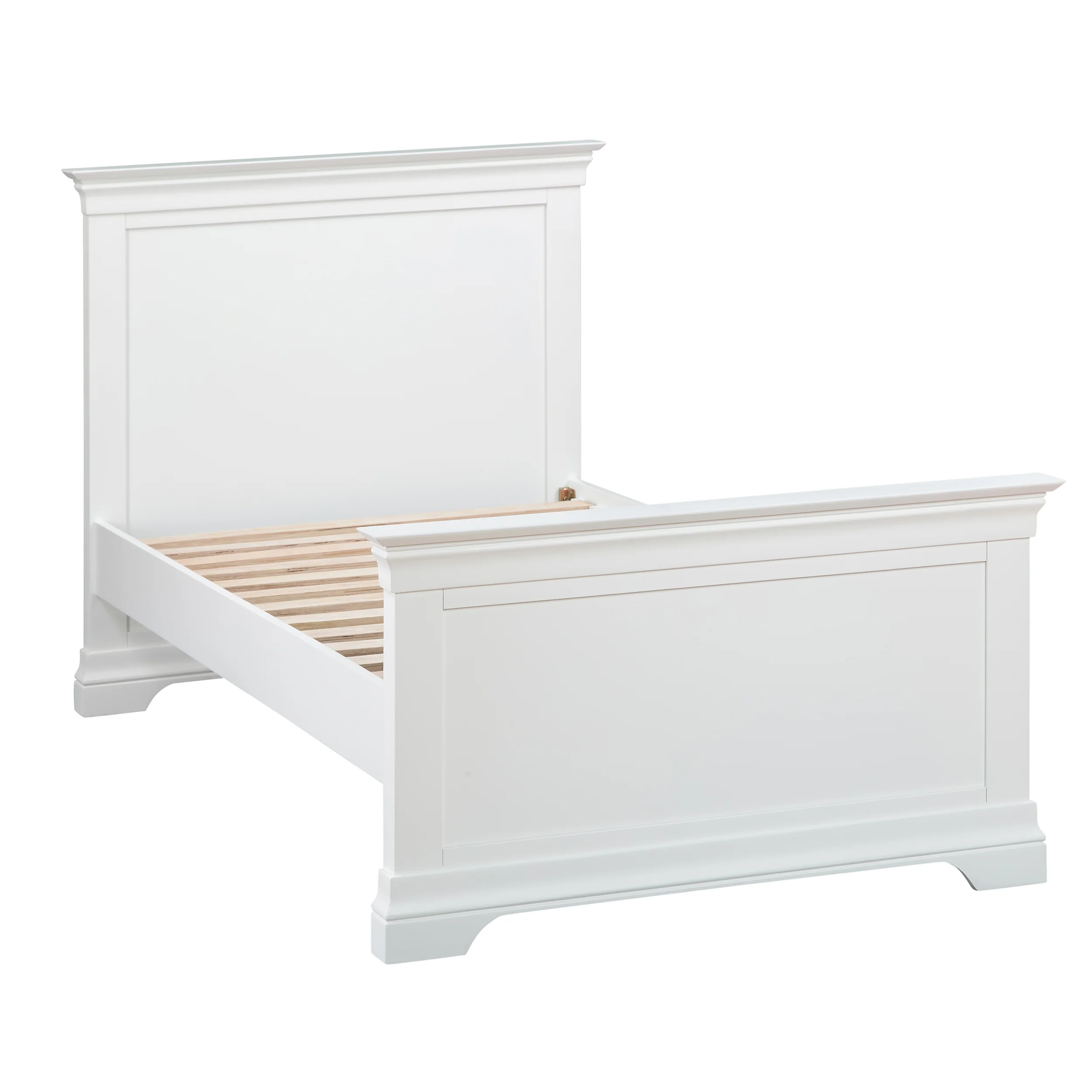 Chantilly Warm White 3ft Single Bed - Image 3