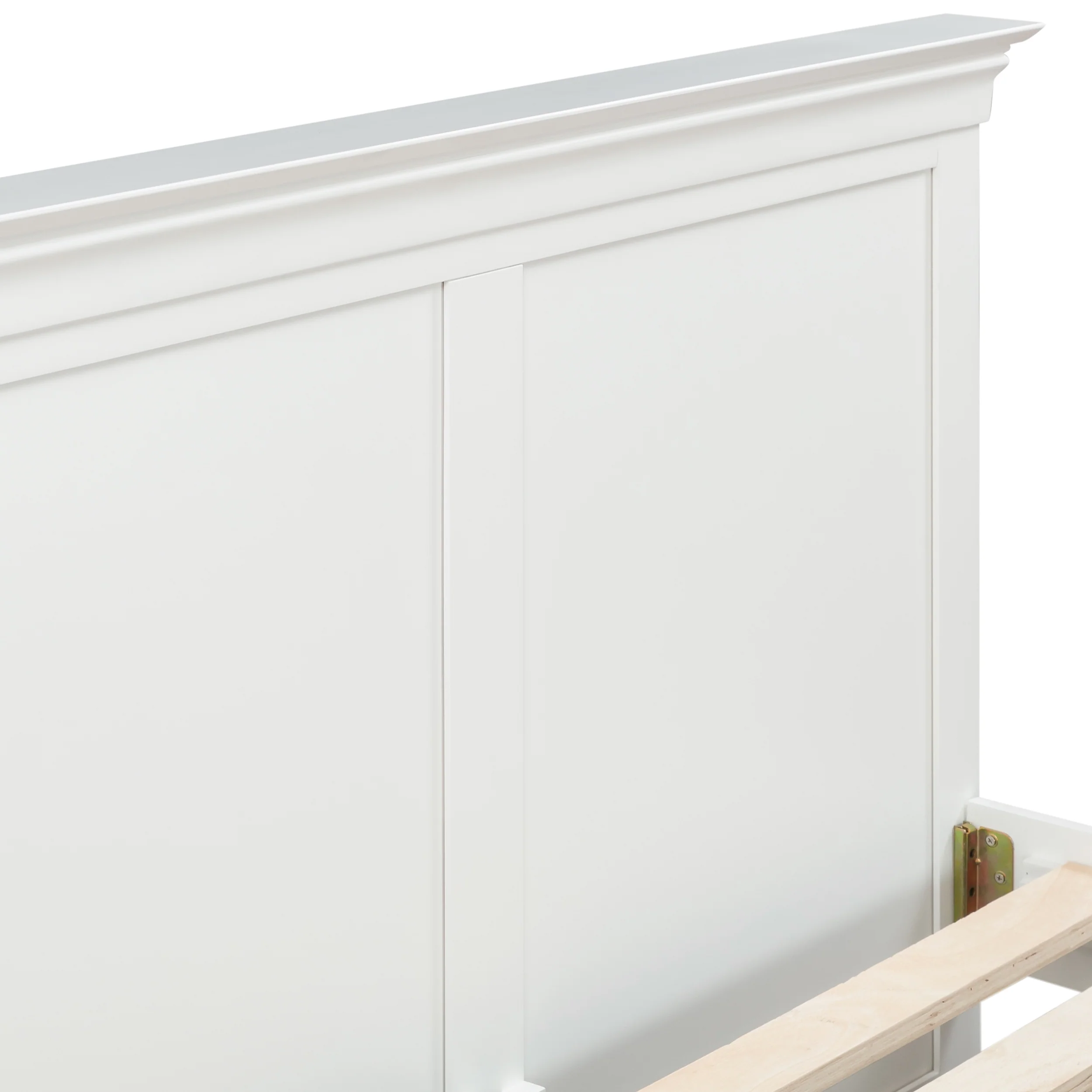 Chantilly Warm White 5ft Kingsize Bed - Image 4