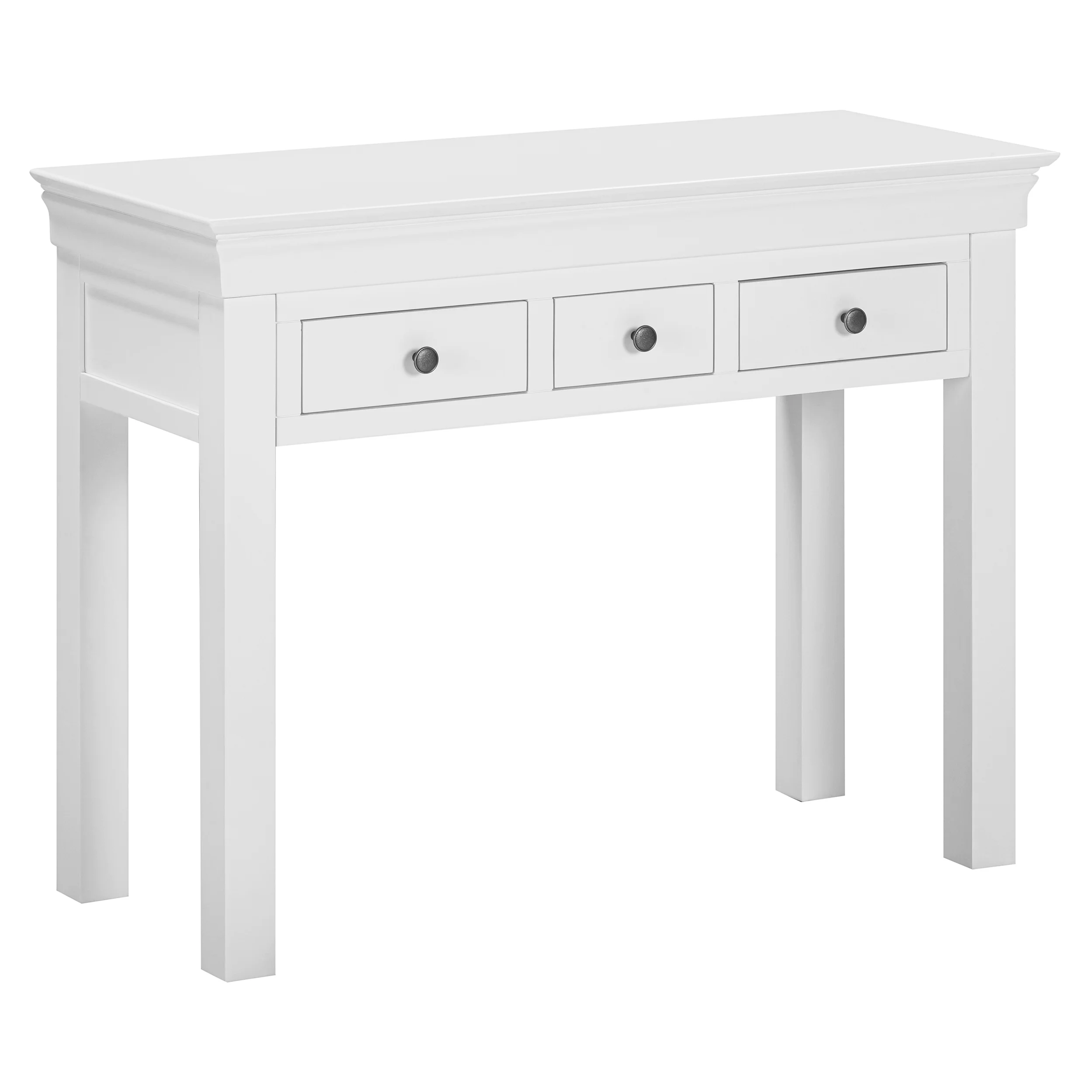 Chantilly Warm White Console Table - Image 3