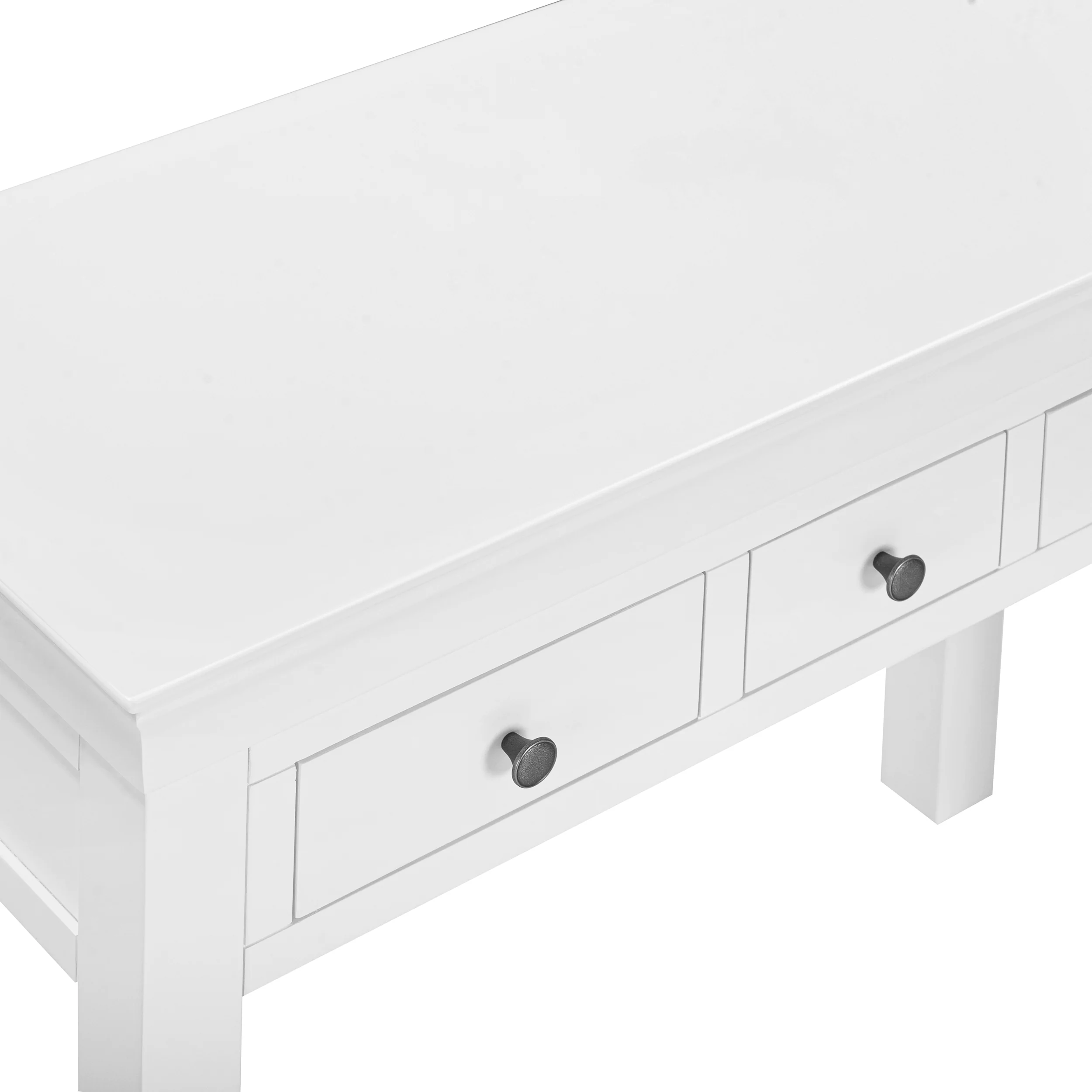 Chantilly Warm White Console Table - Image 5