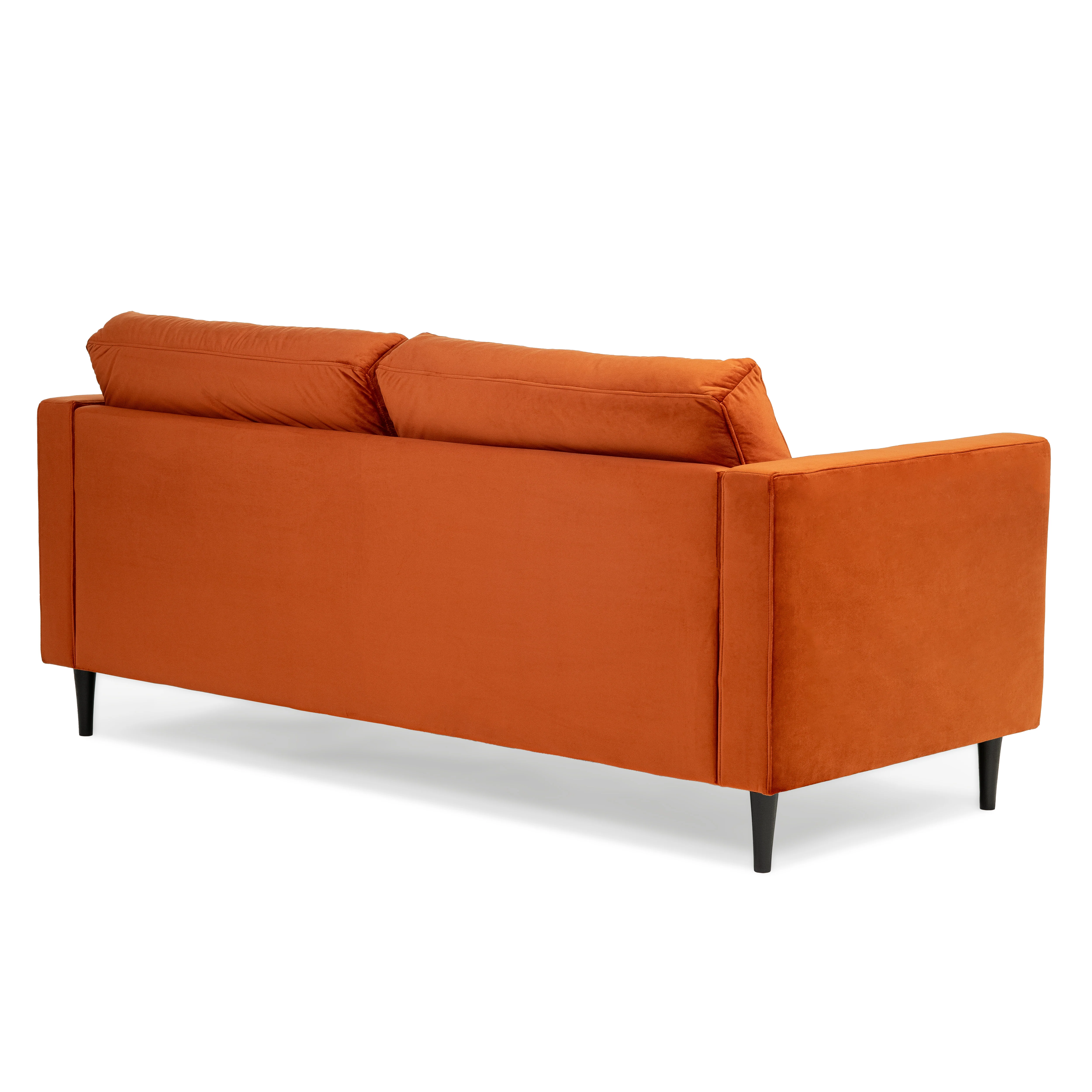 Chelsea Velvet Rust 3 Seater Sofa - Image 4