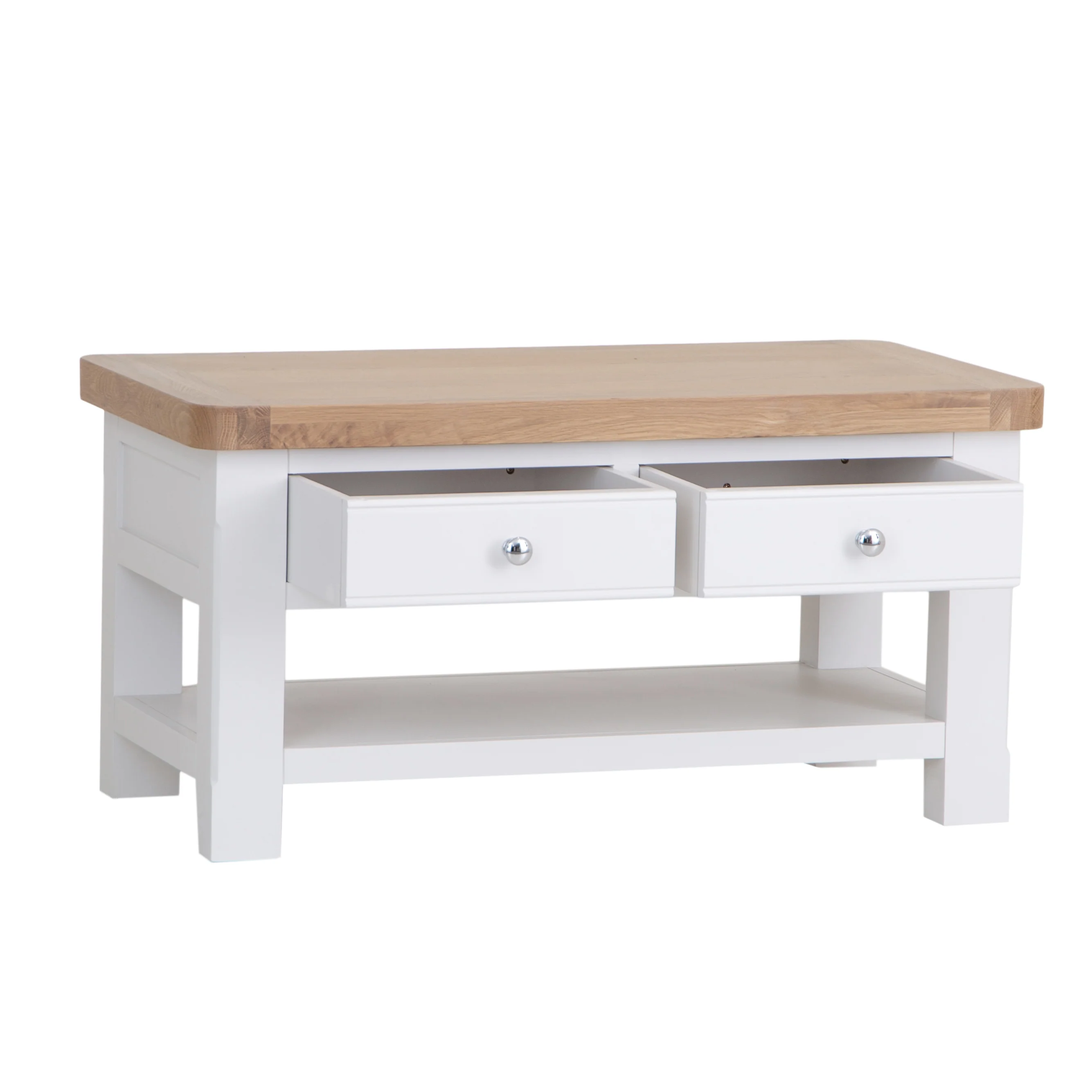 Clover Painted Coffee Table - Image 4