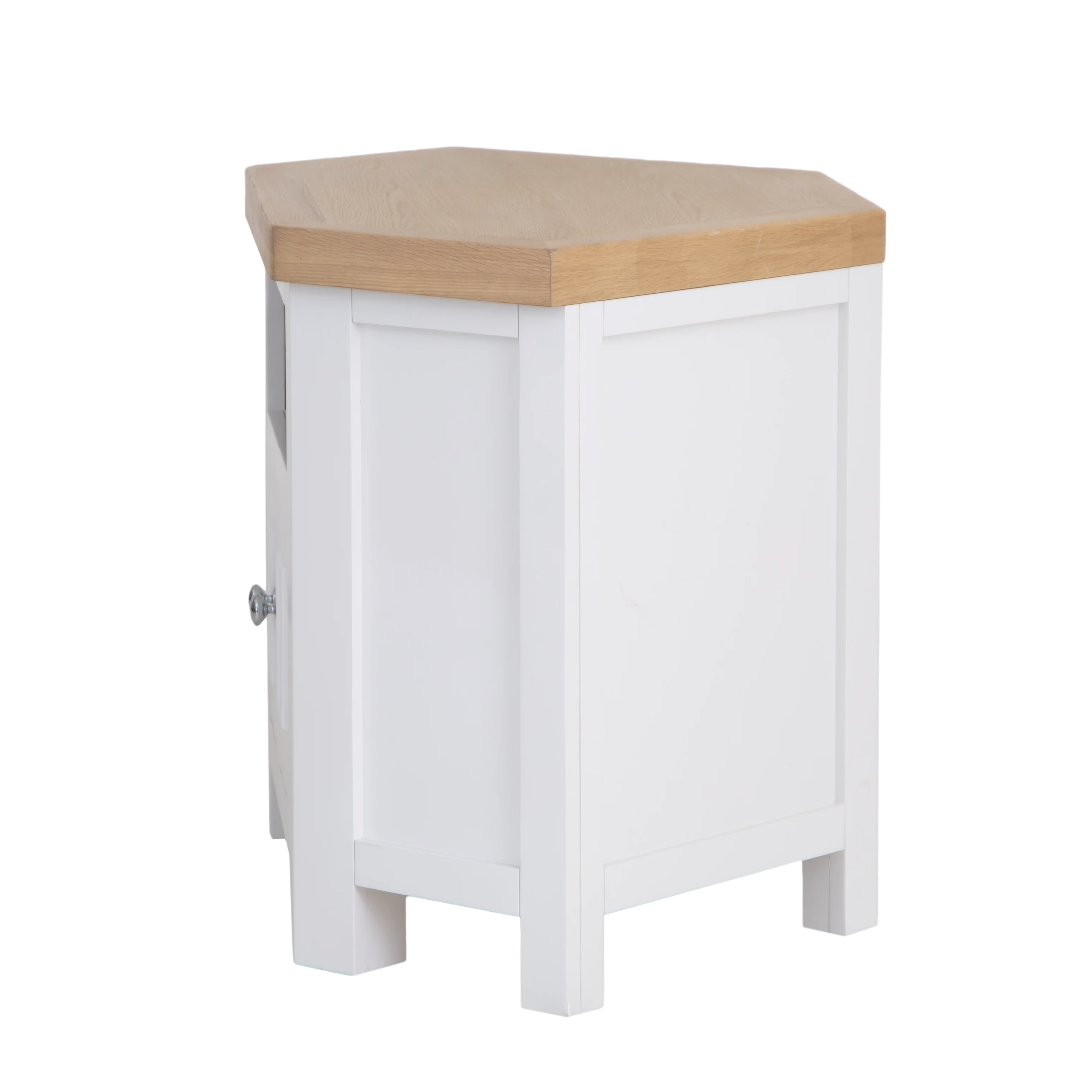Clover Painted Corner TV Unit - Image 7