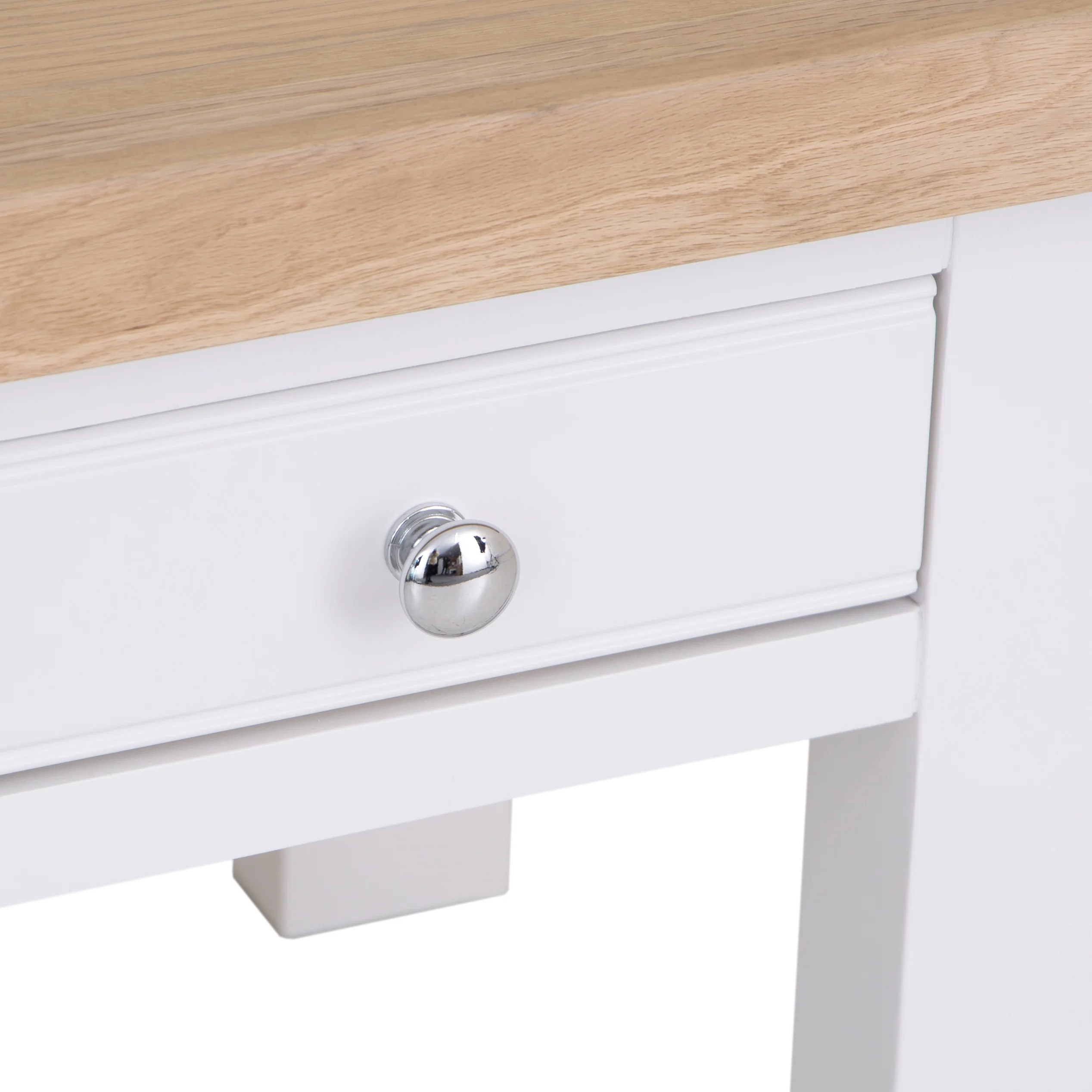 Clover Painted Lamp Table - Image 6