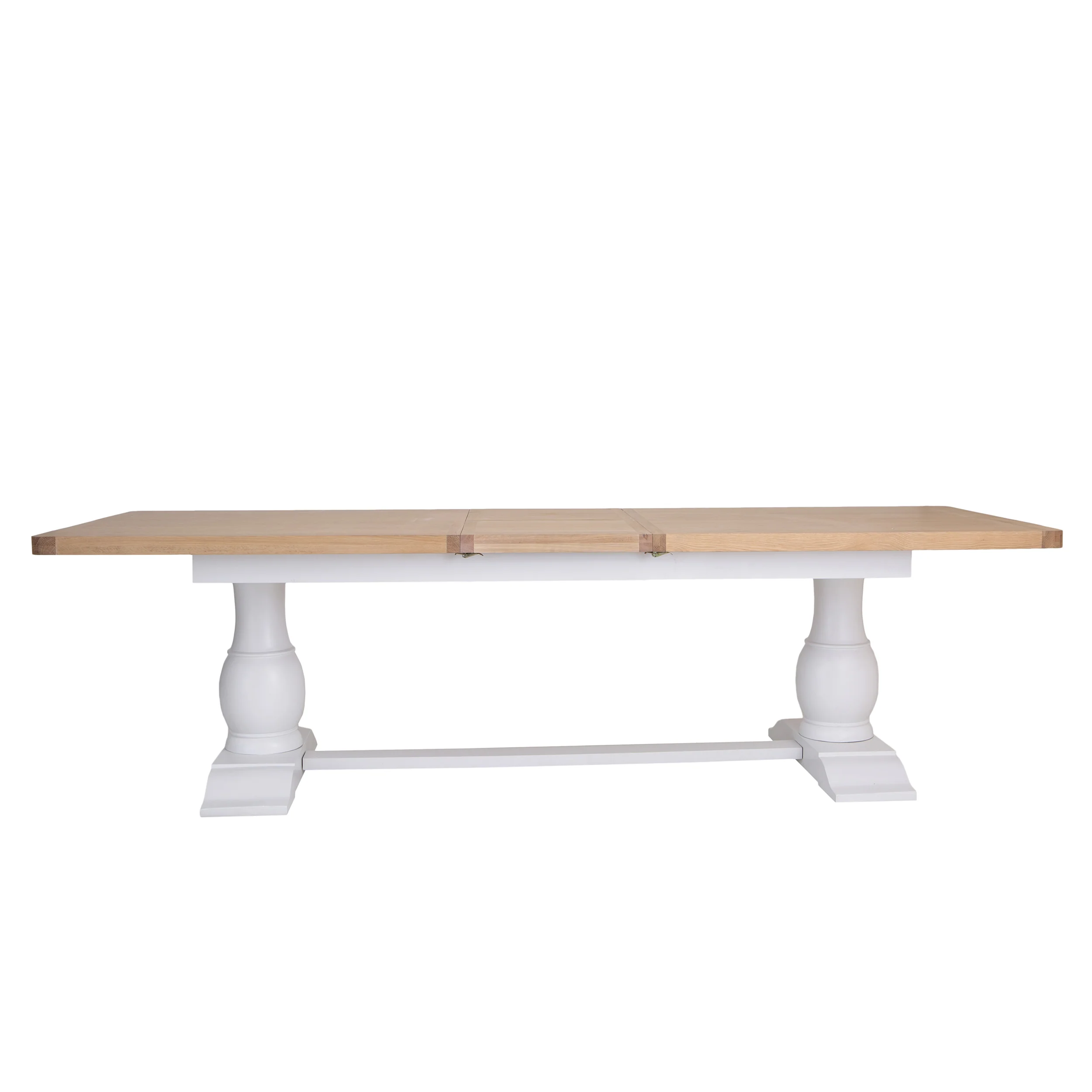 Clover Painted Large Extending Dining Table (2.2 m-2.6 m) - Image 3