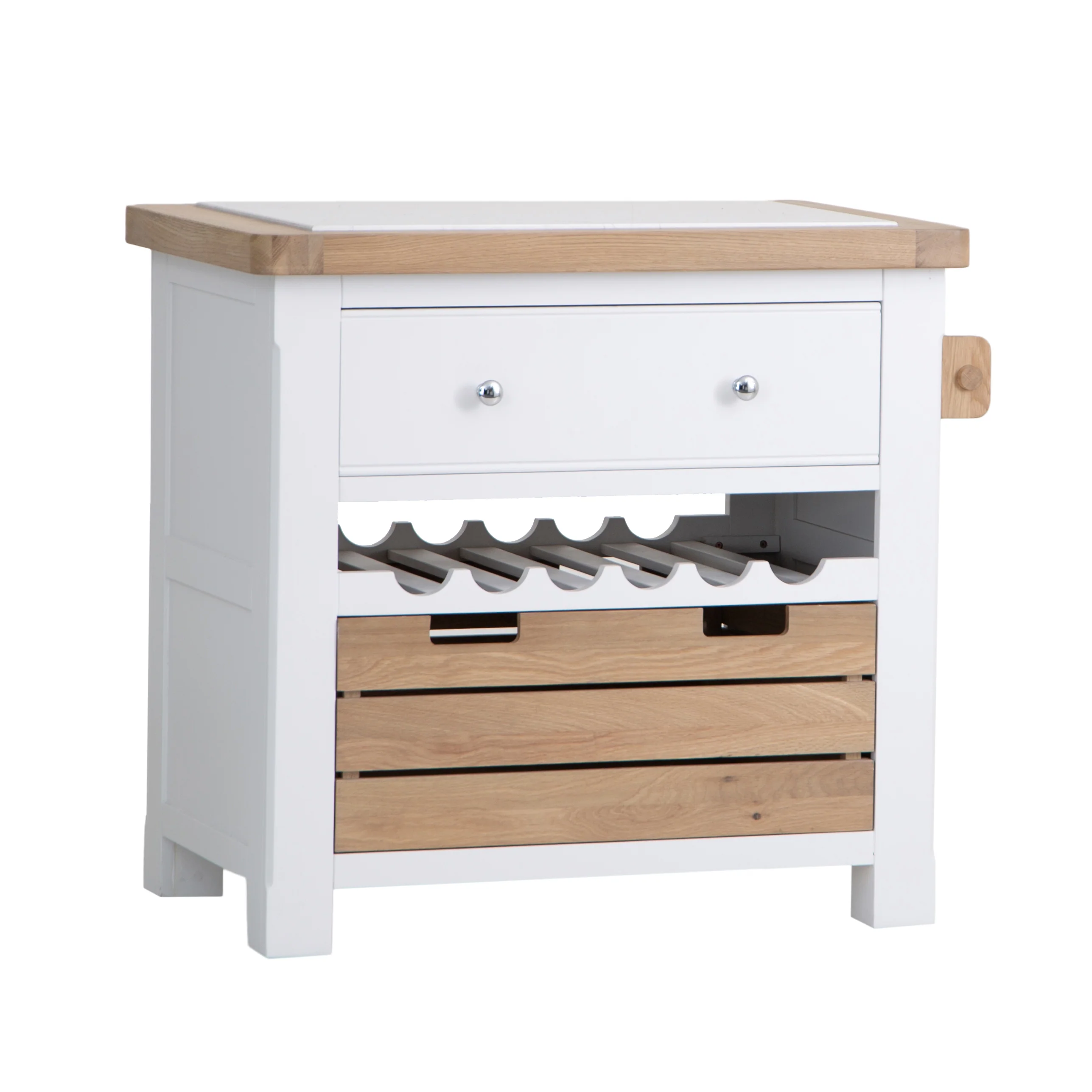 Clover Painted Small Kitchen Island - Image 3