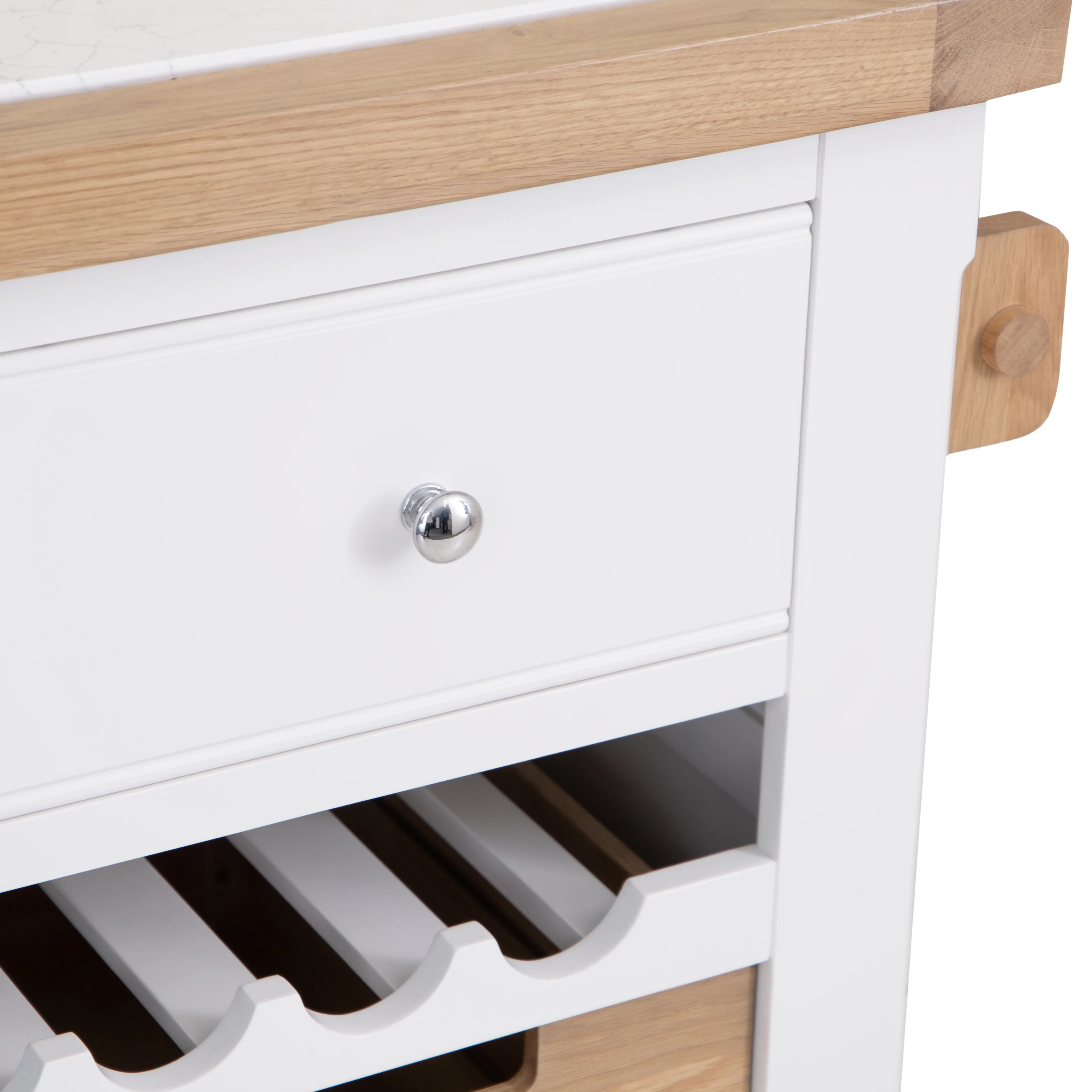 Clover Painted Small Kitchen Island - Image 8