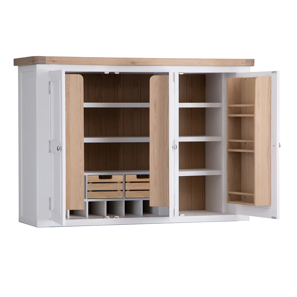 Clover Painted Triple Larder Unit - Image 3