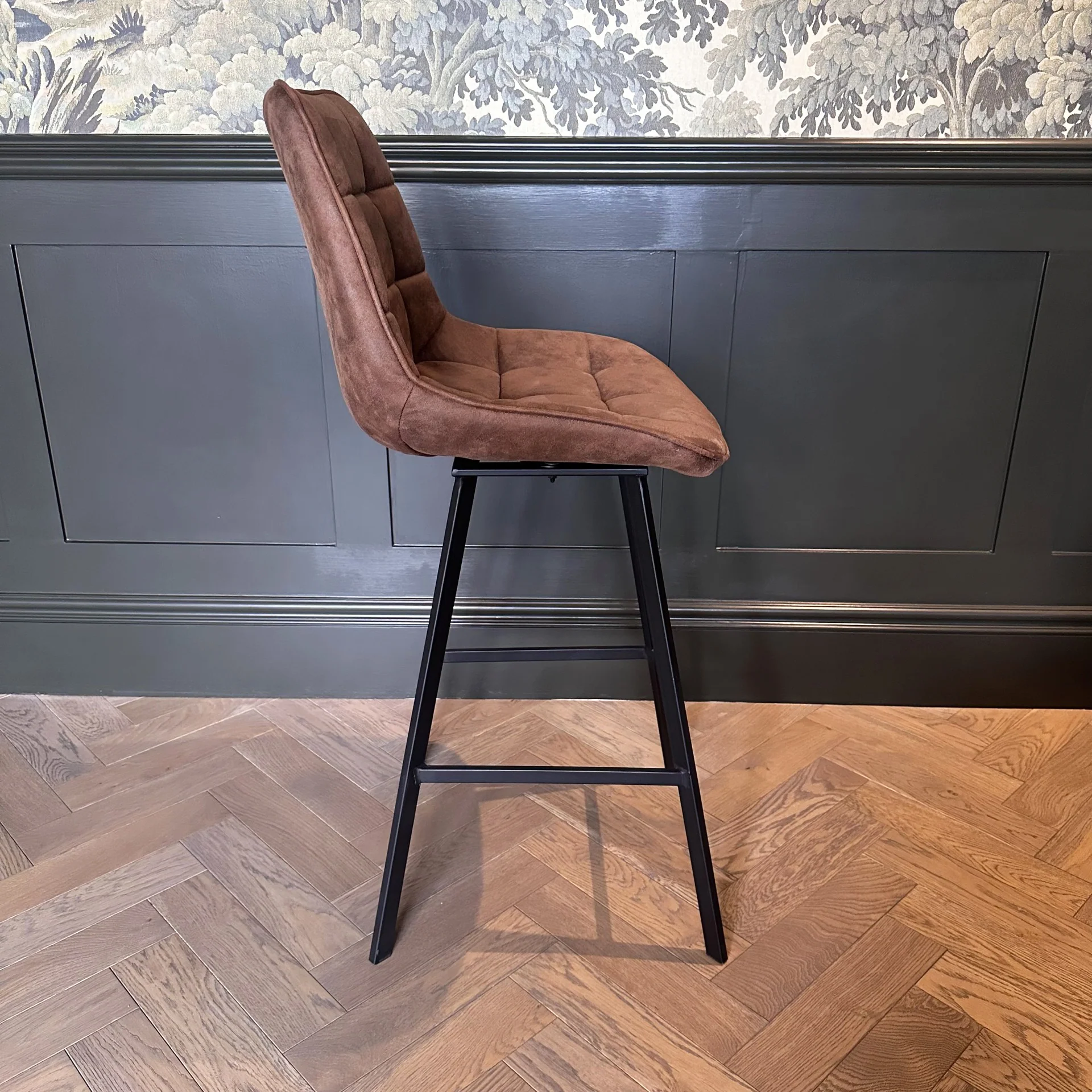 Corina Bar Stool | Brown - Image 3