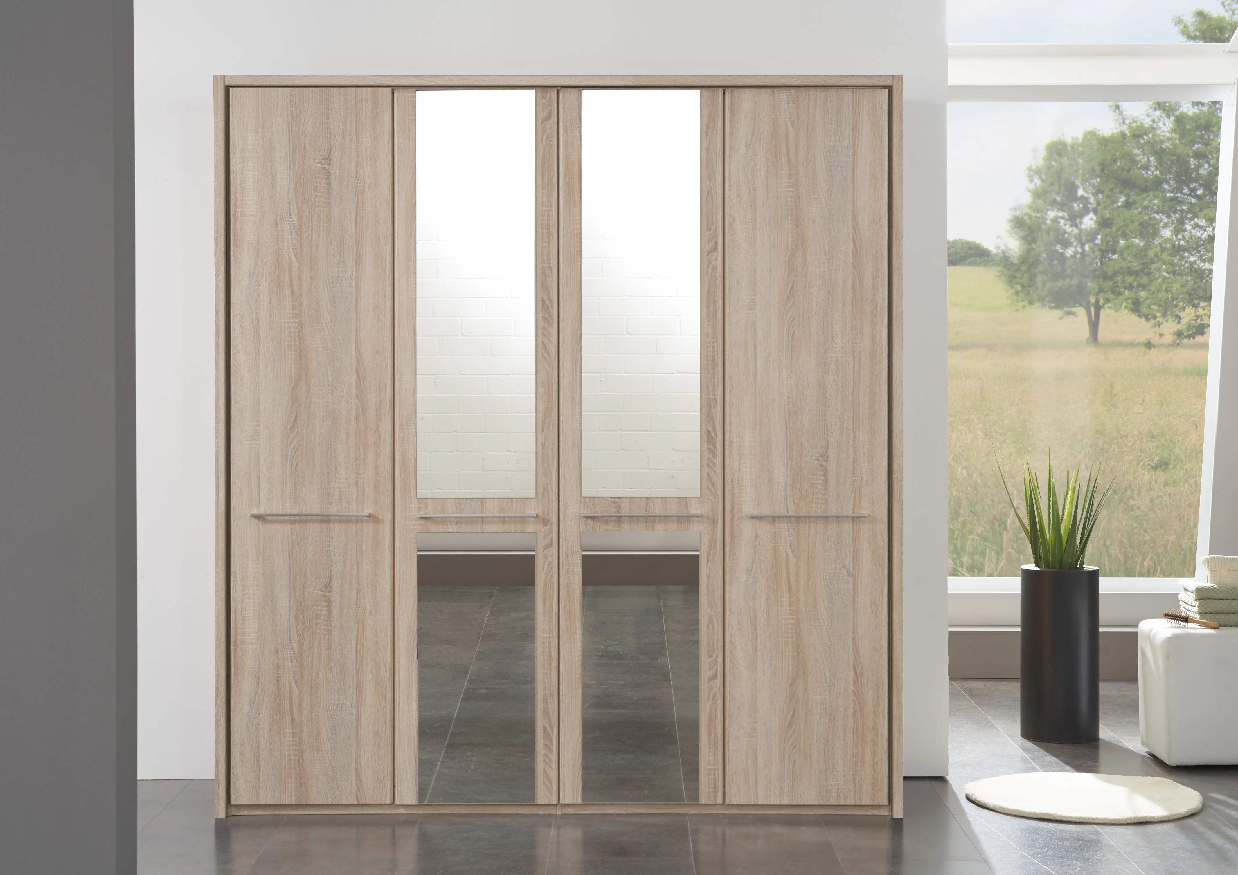 Dakar 2 Wiemann 3 Door Wardrobe With Frame