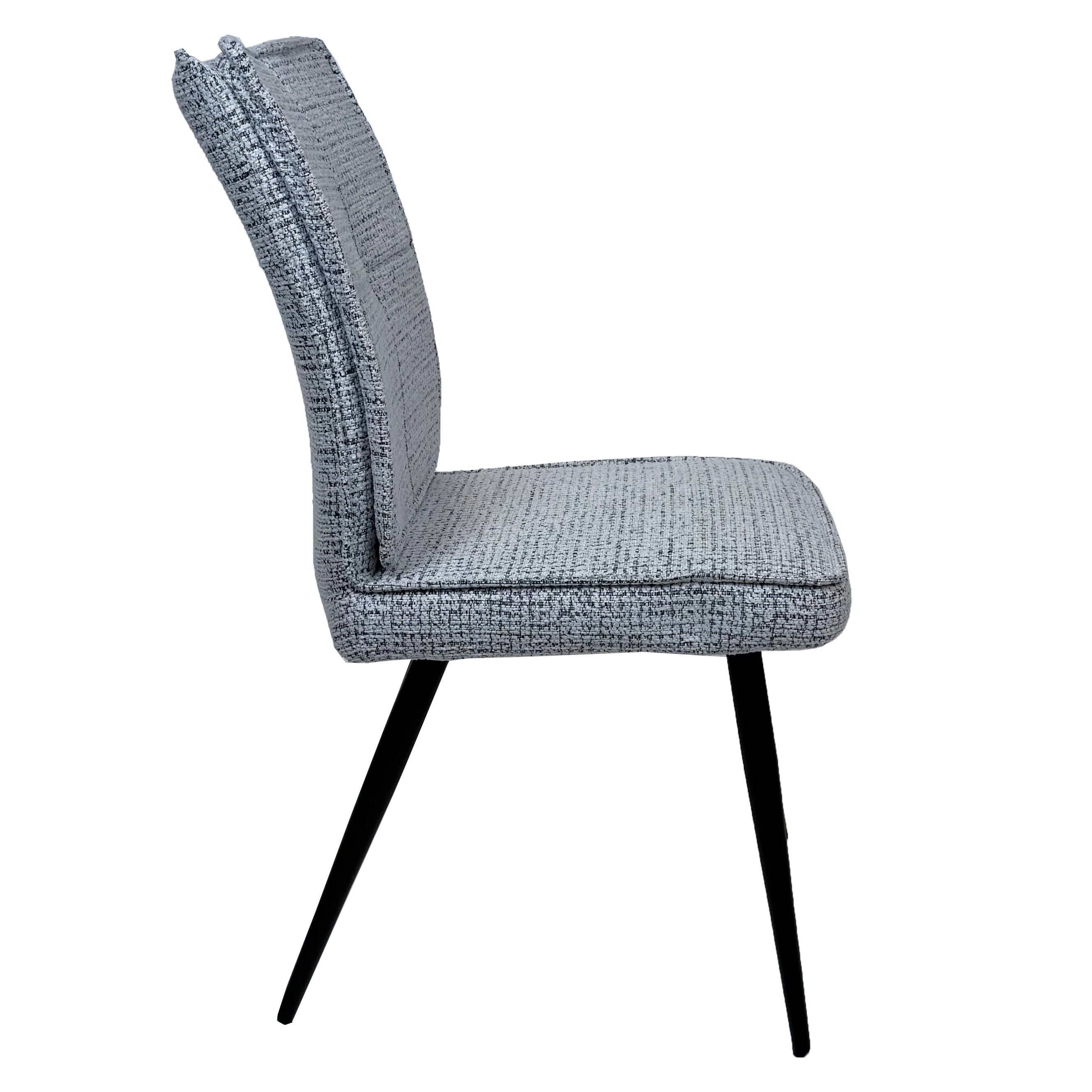 Denver Boucle Dining Chair | Grey - Image 4