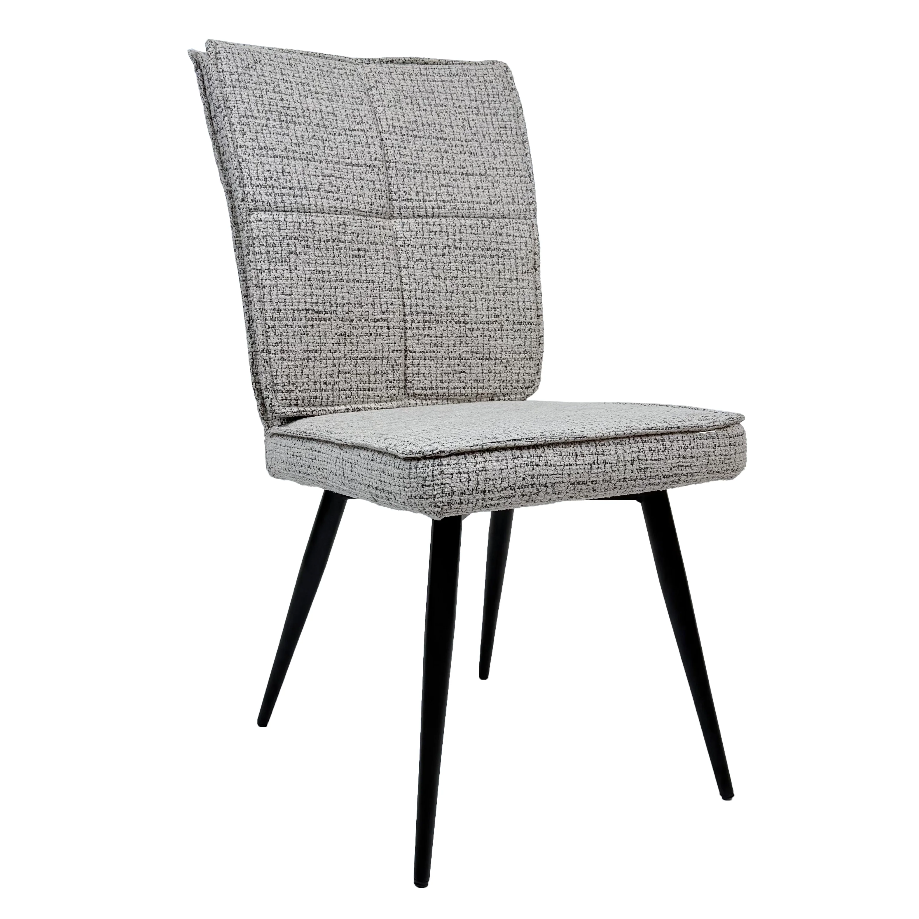 Denver Boucle Dining Chair | Smudge Grey - Image 2