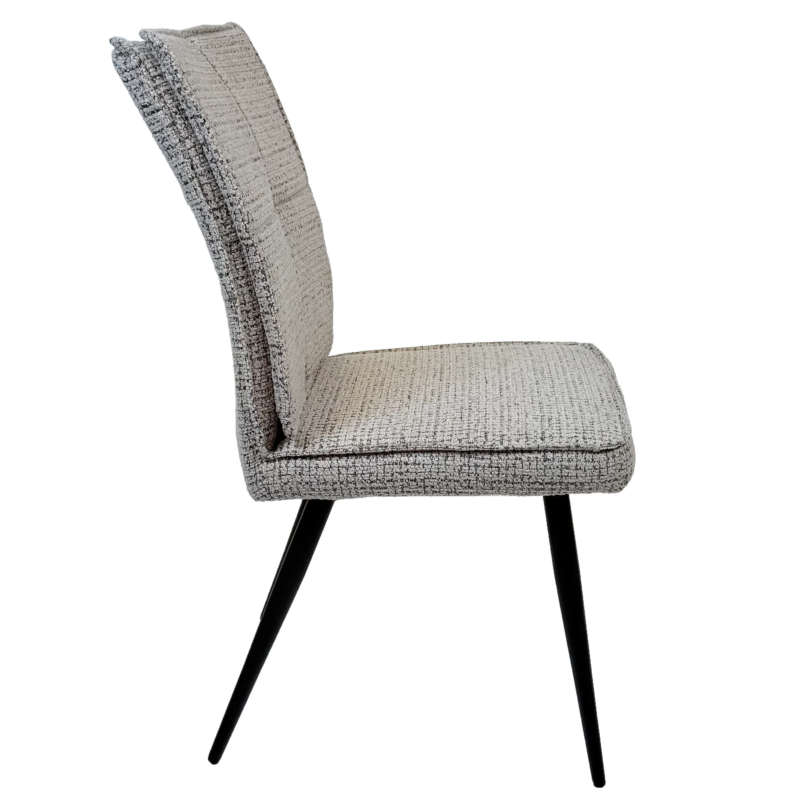 Denver Boucle Dining Chair | Smudge Grey - Image 4