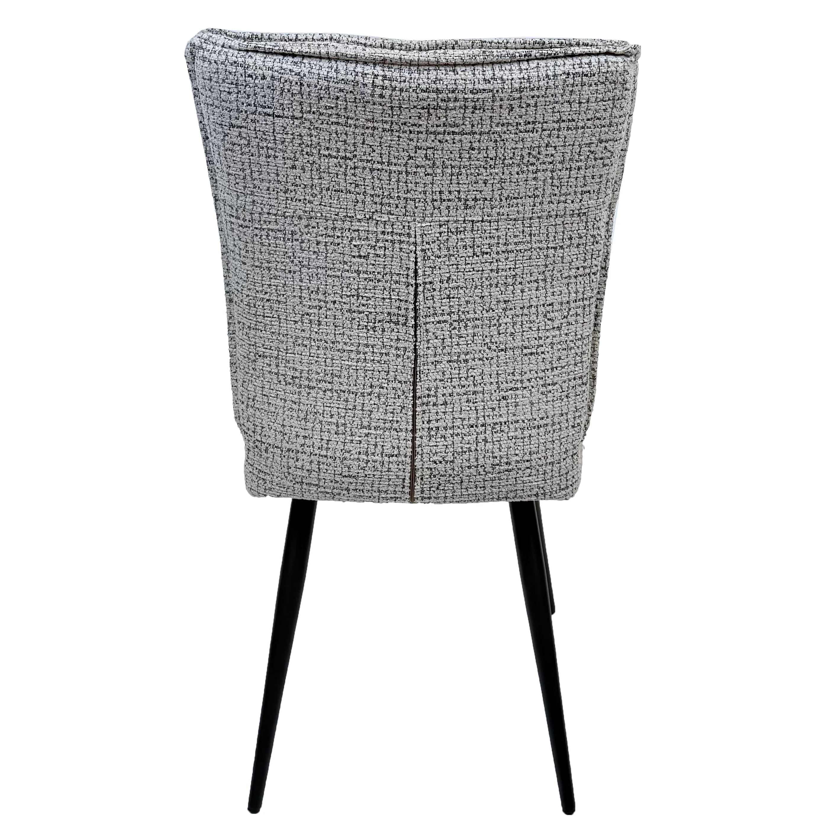 Denver Boucle Dining Chair | Smudge Grey - Image 5