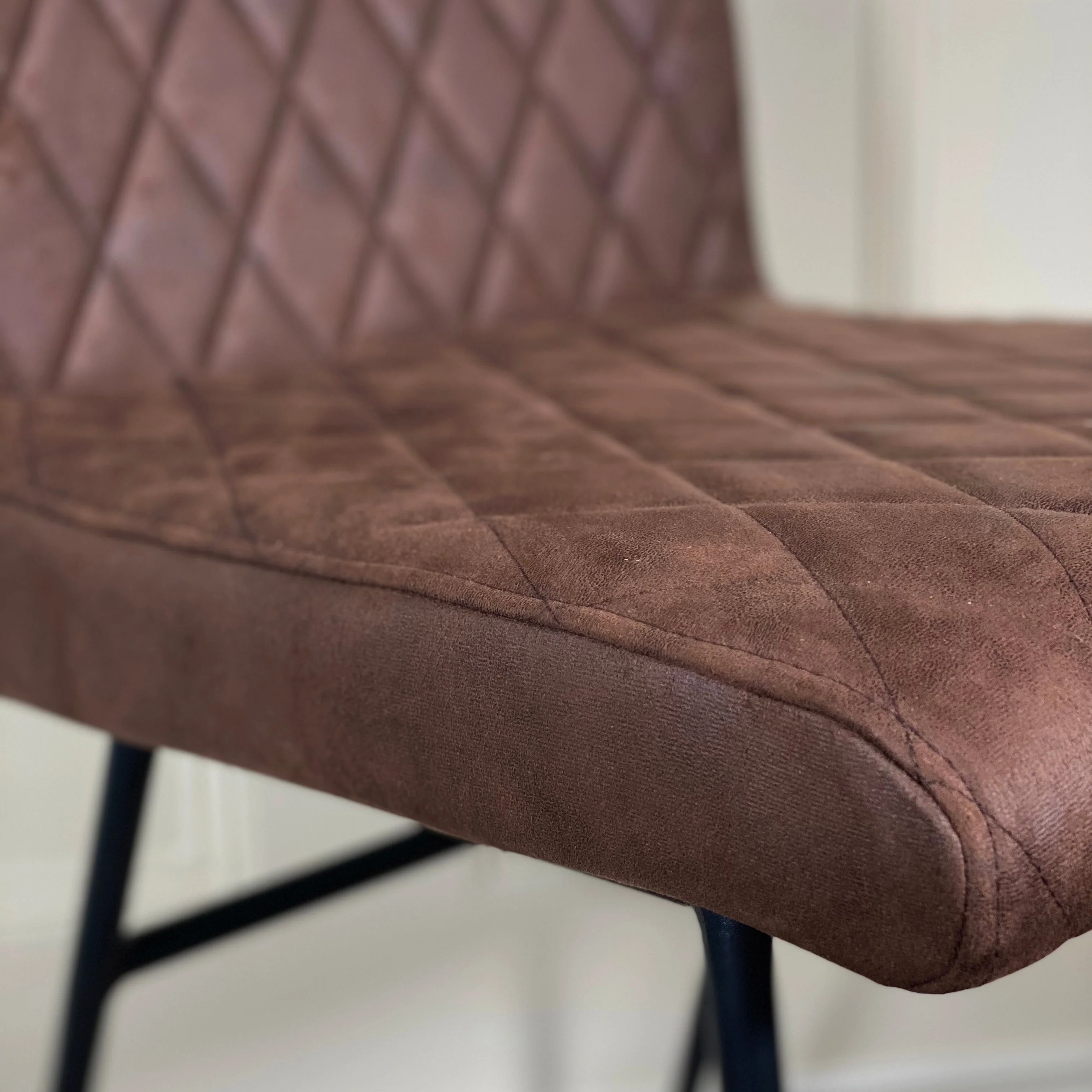 Diamond Bar Stool | Brown - Image 7
