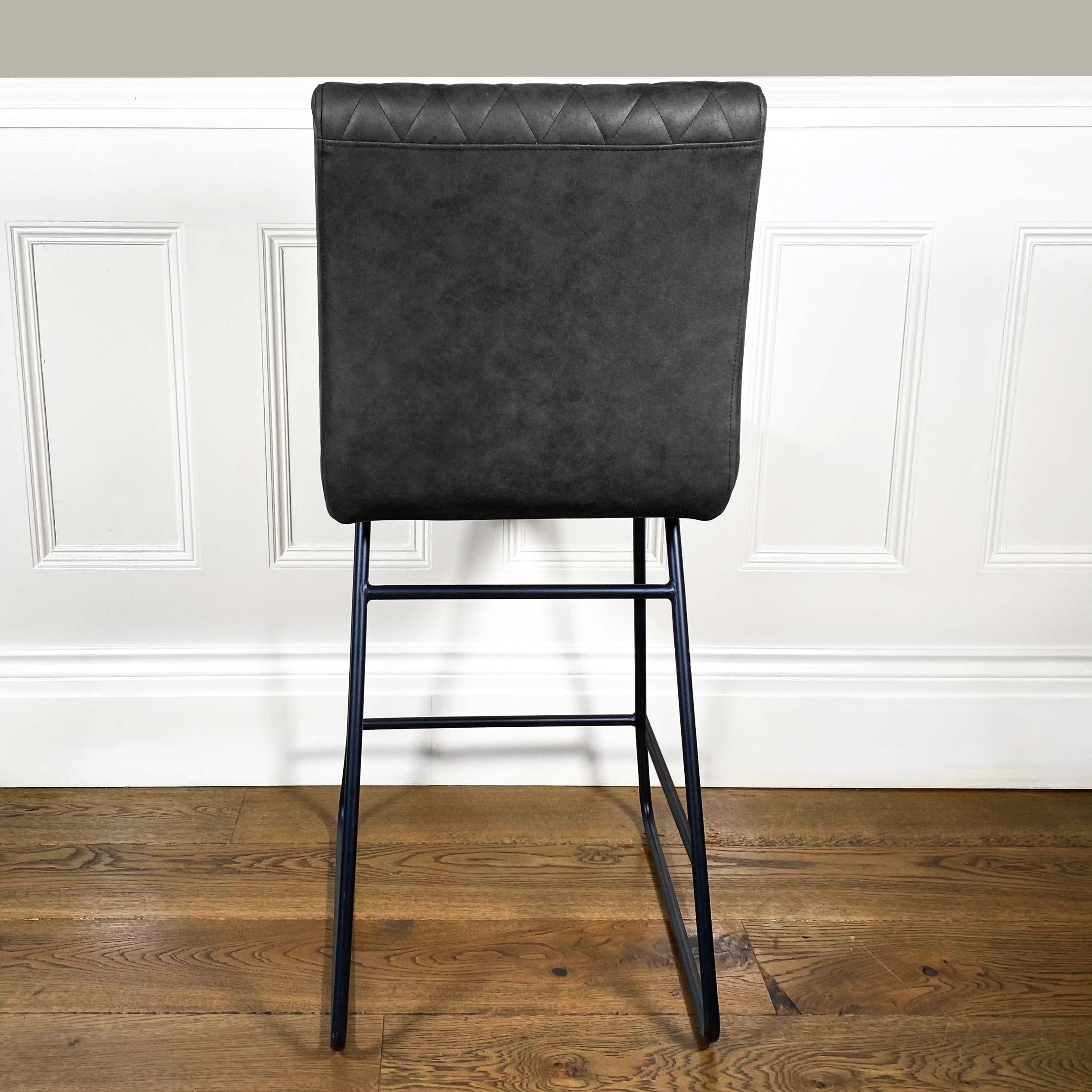 Diamond Bar Stool | Grey - Image 4