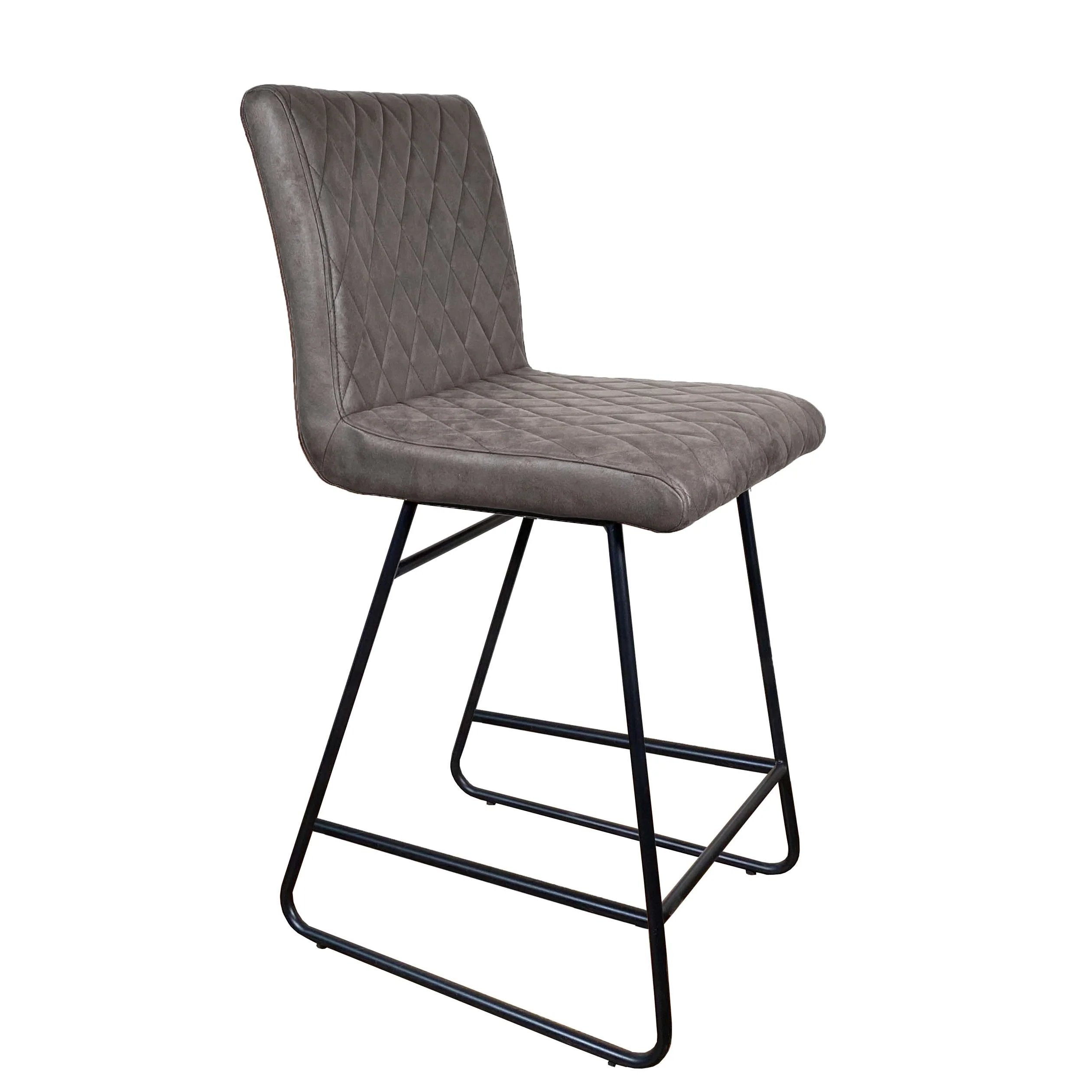 Diamond Bar Stool | Taupe - Image 5