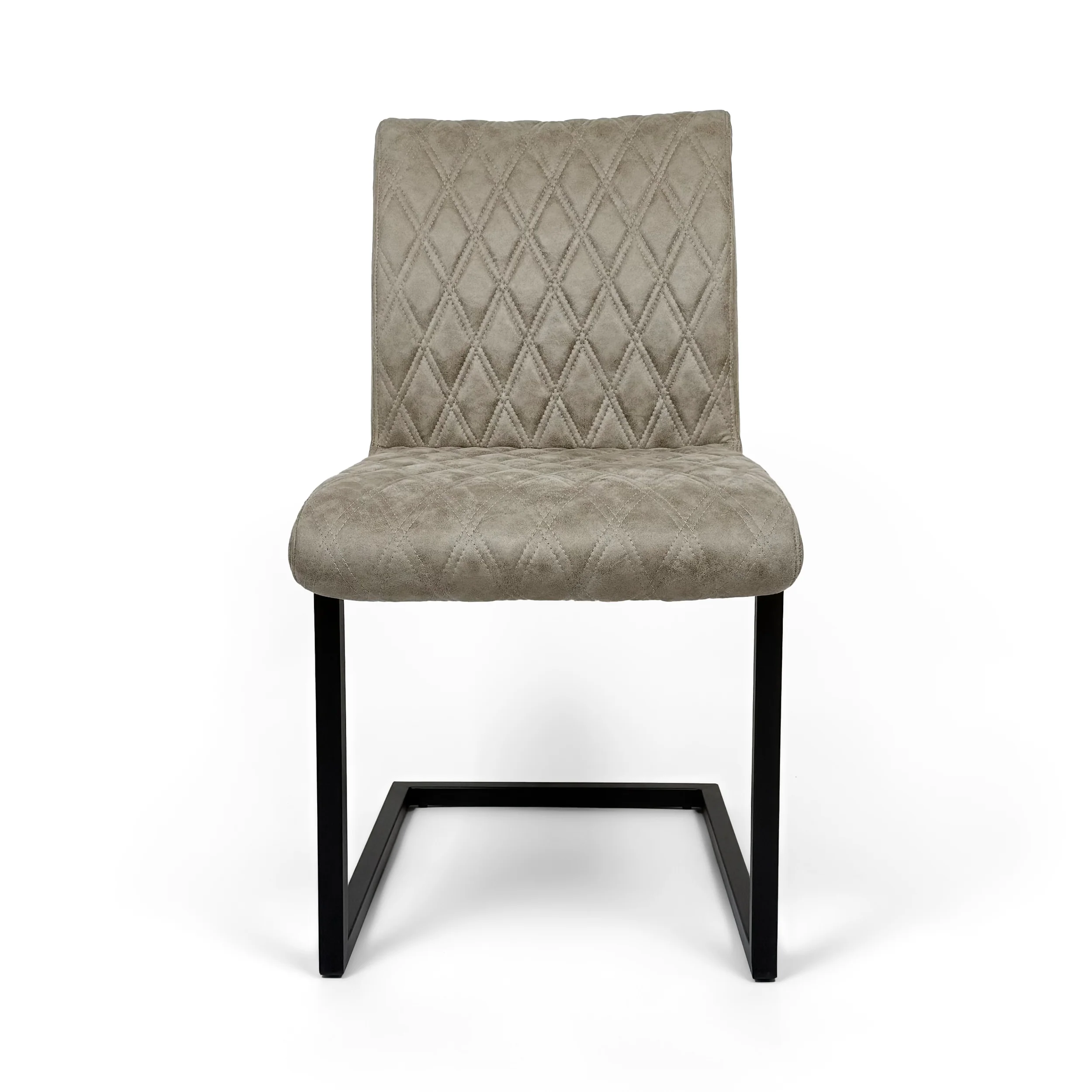 Ealing Industrial Dining Chair | Taupe - Image 3