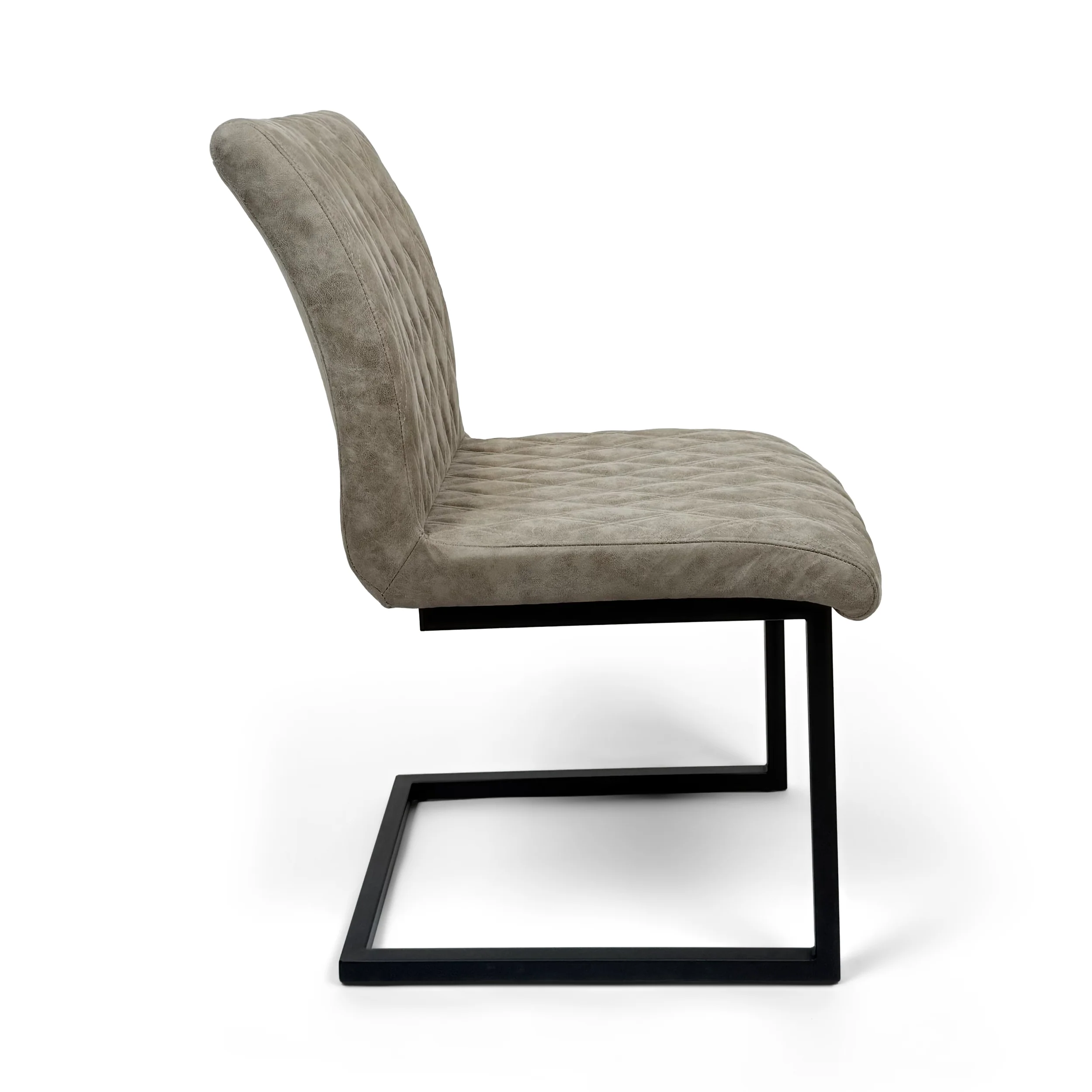 Ealing Industrial Dining Chair | Taupe - Image 4