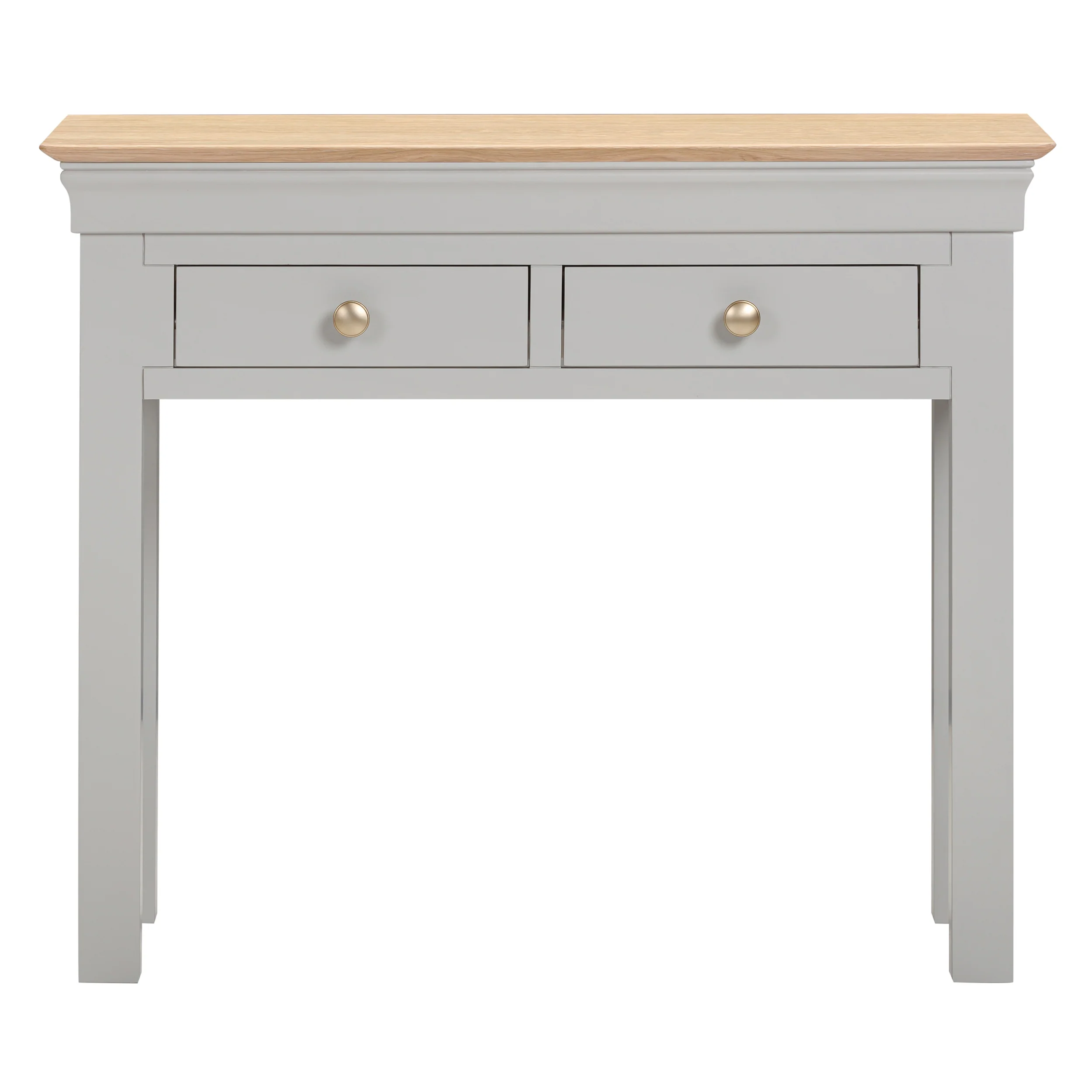 Francis Pebble Grey Console Table - Image 2