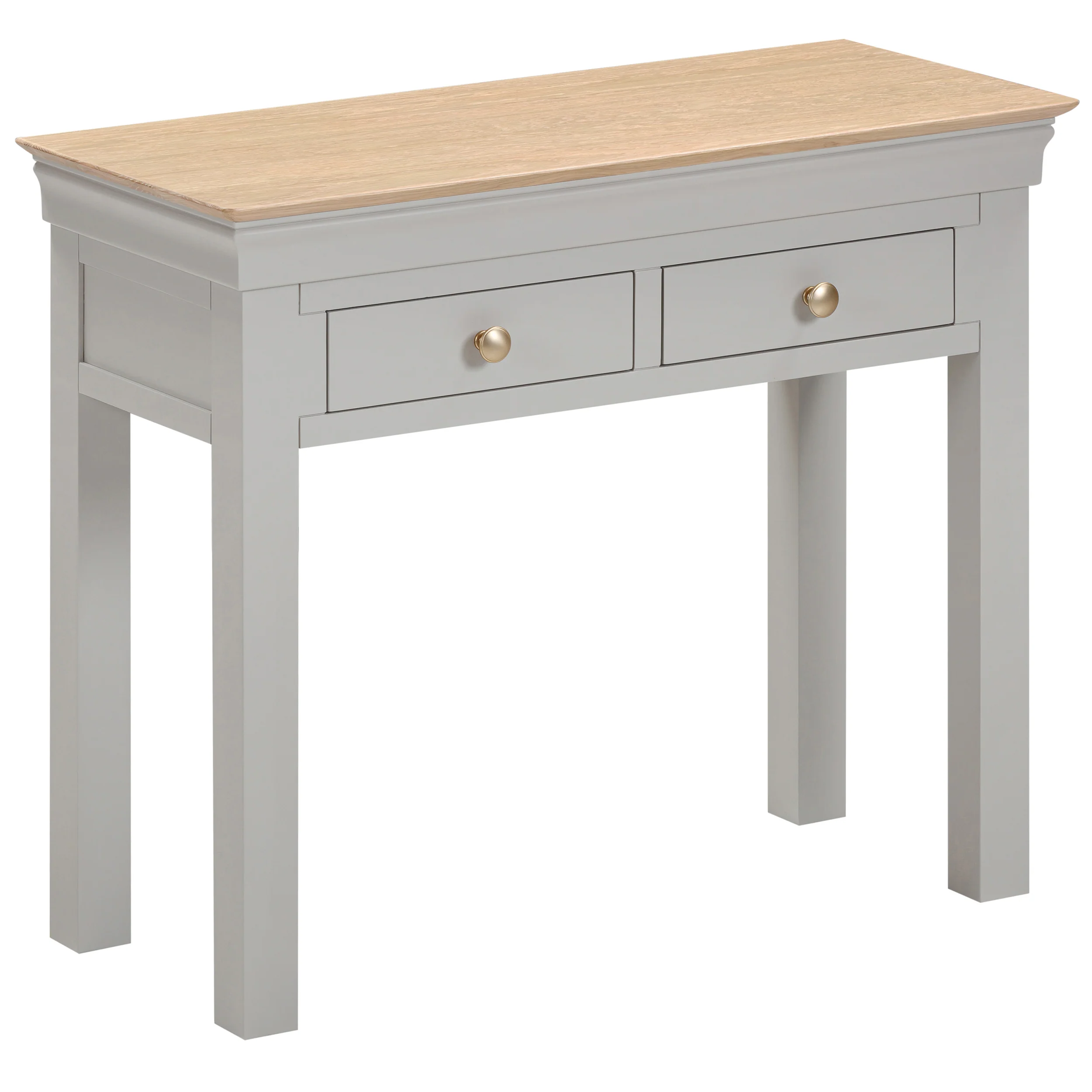 Francis Pebble Grey Console Table - Image 3