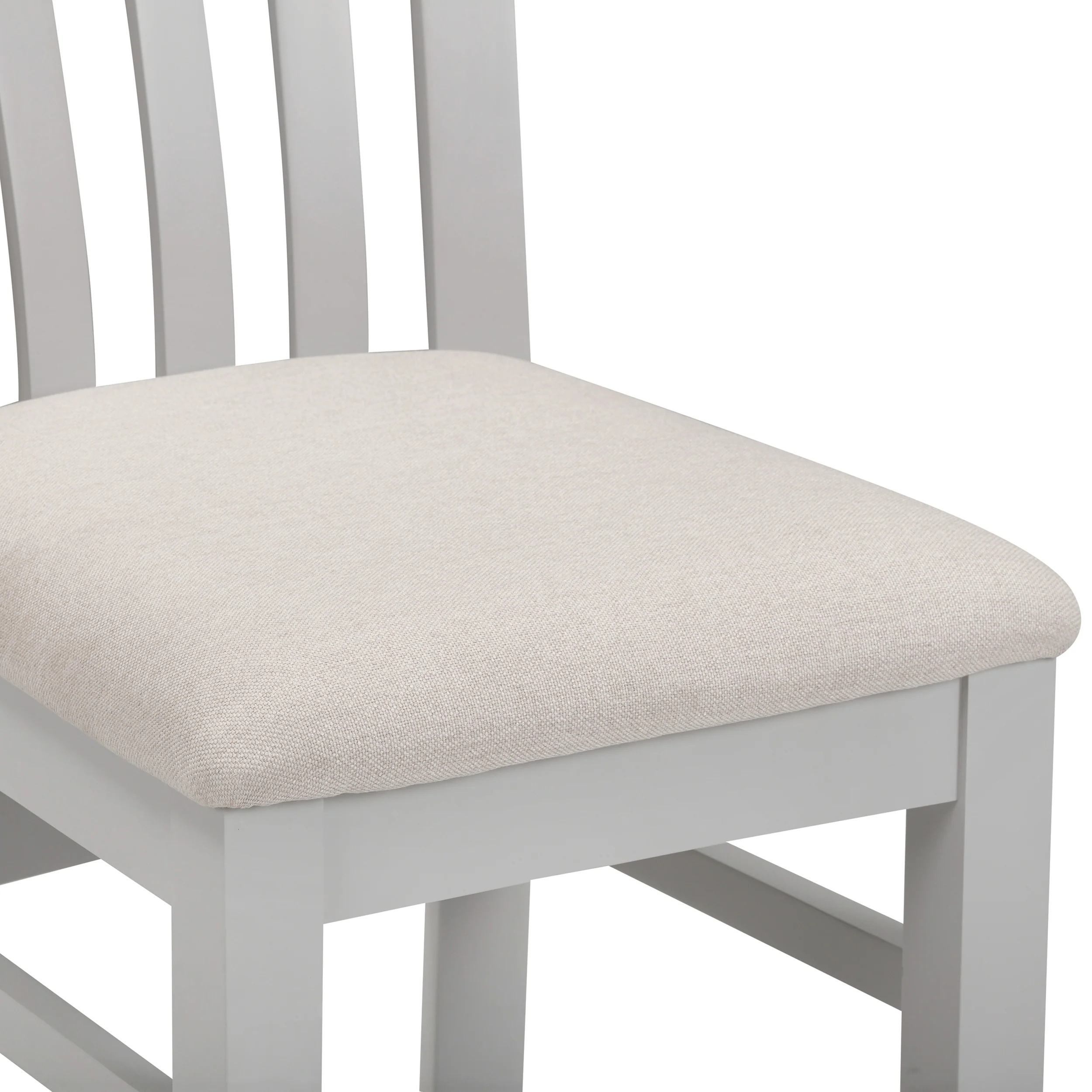 Francis Pebble Grey Dining Chair - Image 4