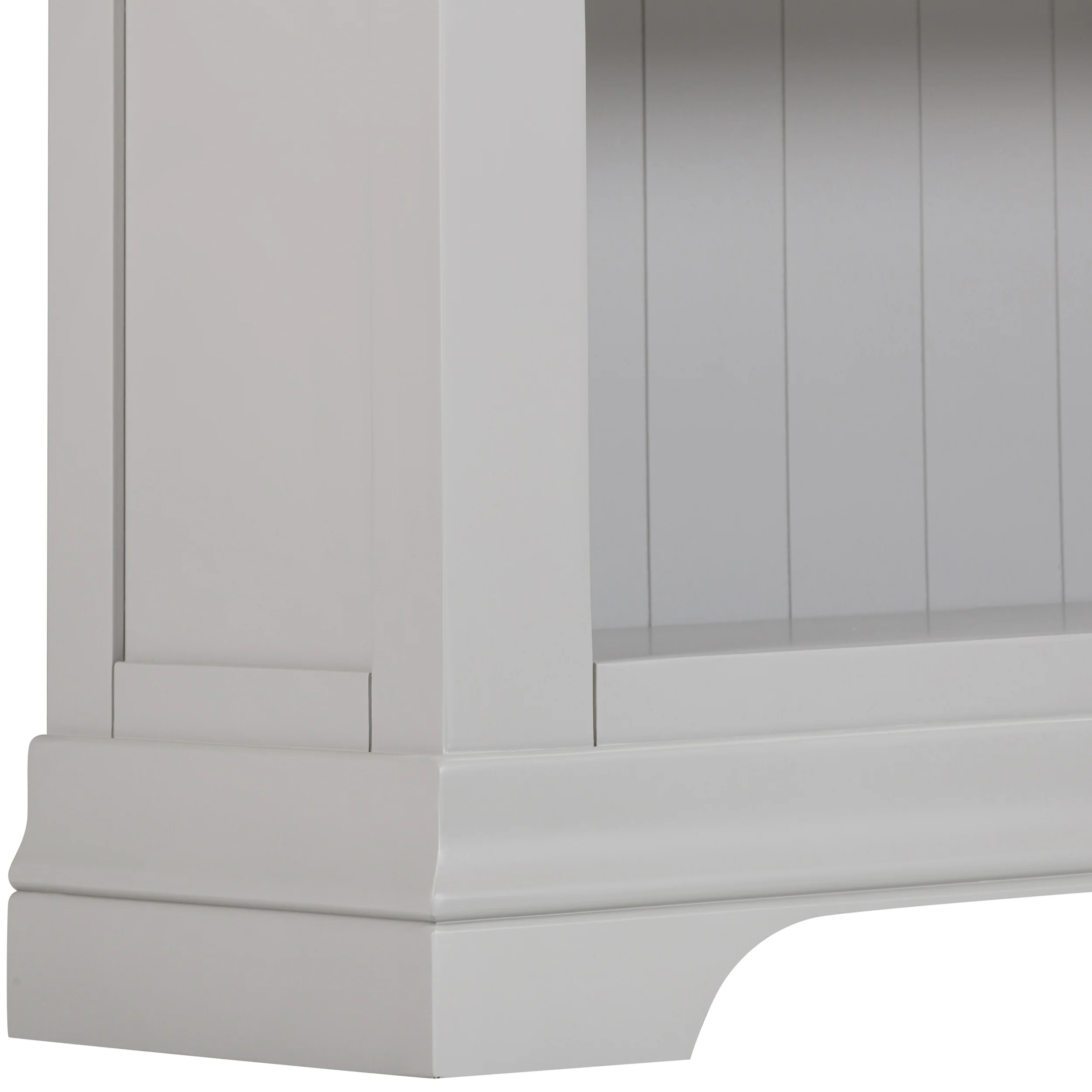 Francis Pebble Grey Large Bookcase - Image 4