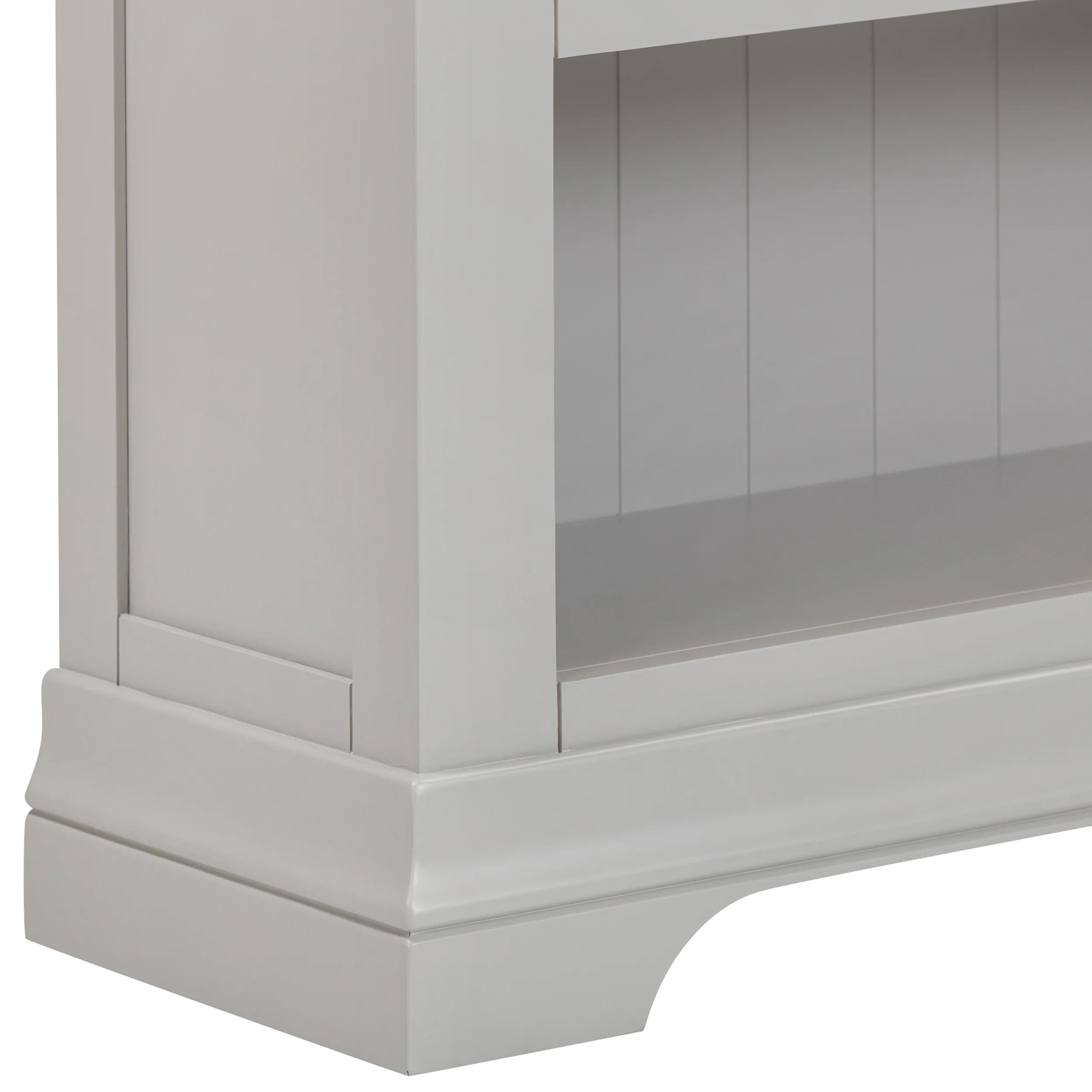 Francis Pebble Grey Small Bookcase - Image 4