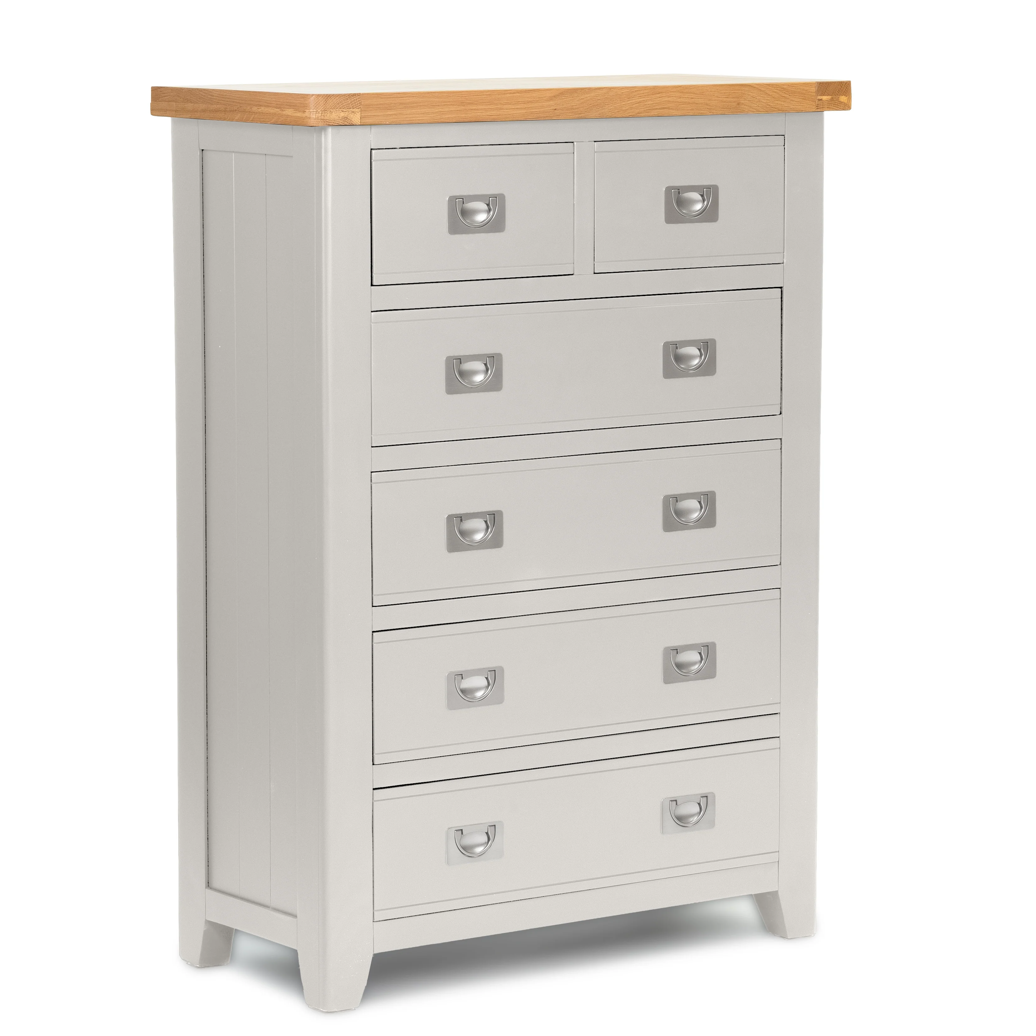 Gloucester Grey 2 Over 4 Chest Of Drawers - Image 2