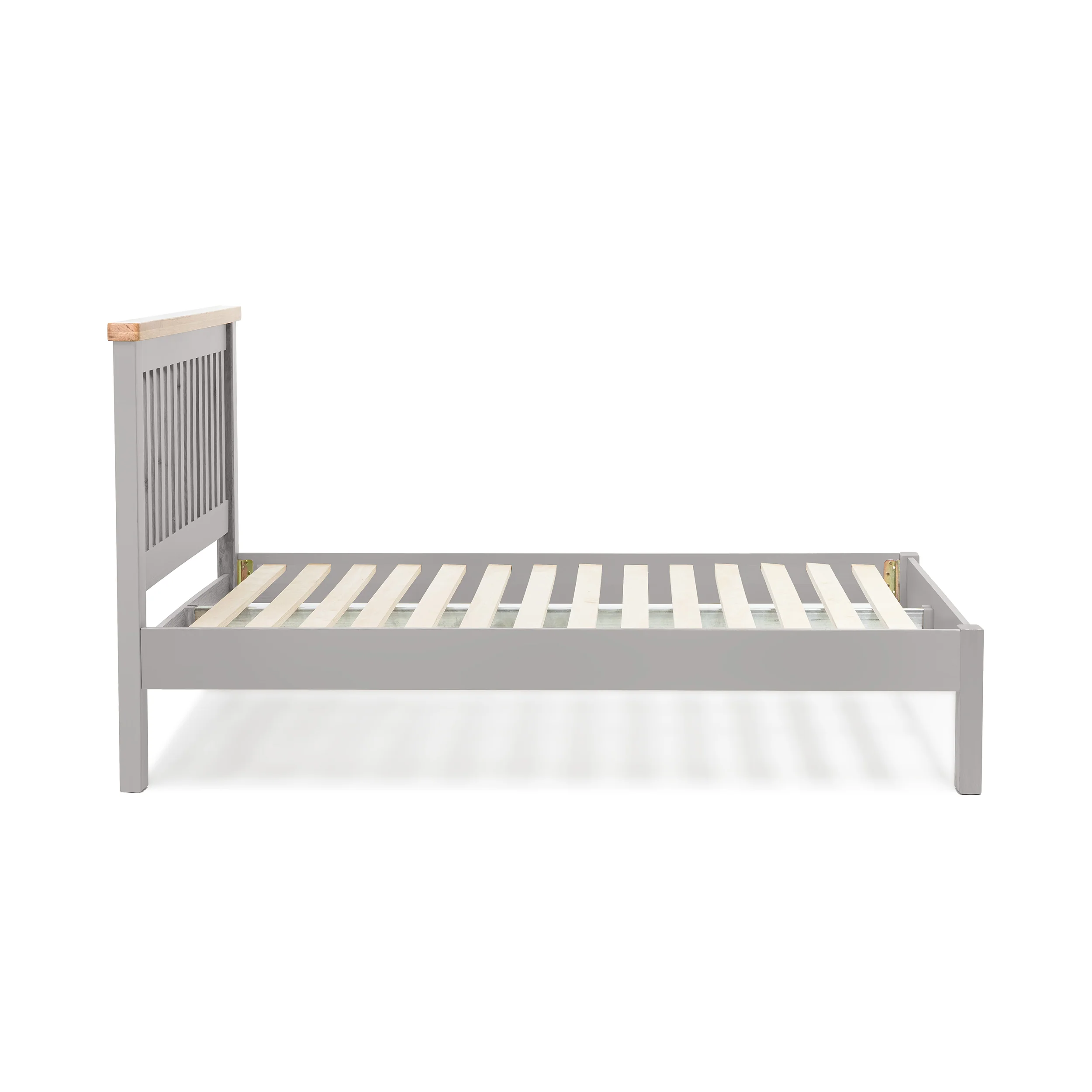 Gloucester Grey 4ft 6' Double Bed - Image 3