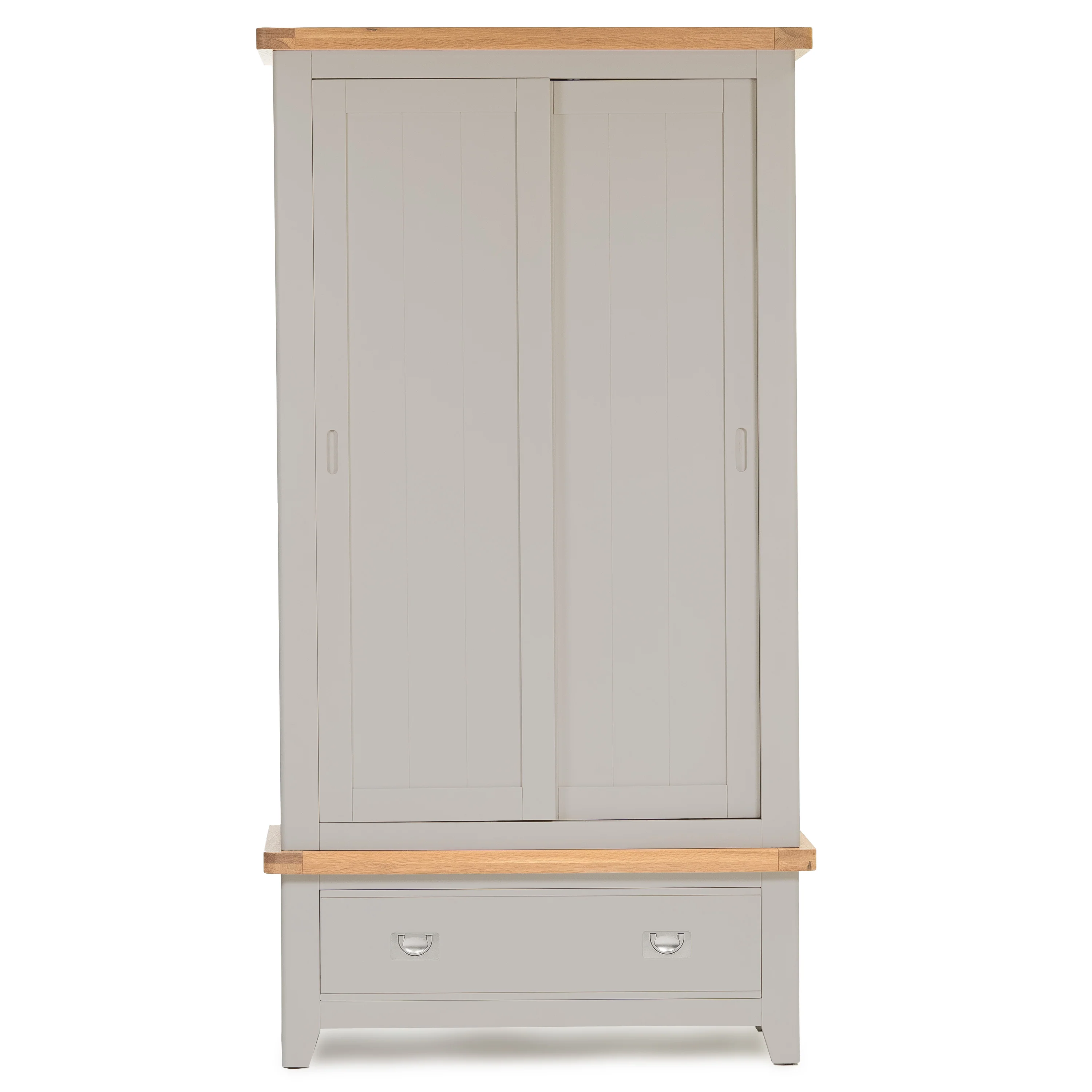 Gloucester Grey Double Sliding Door Wardrobe