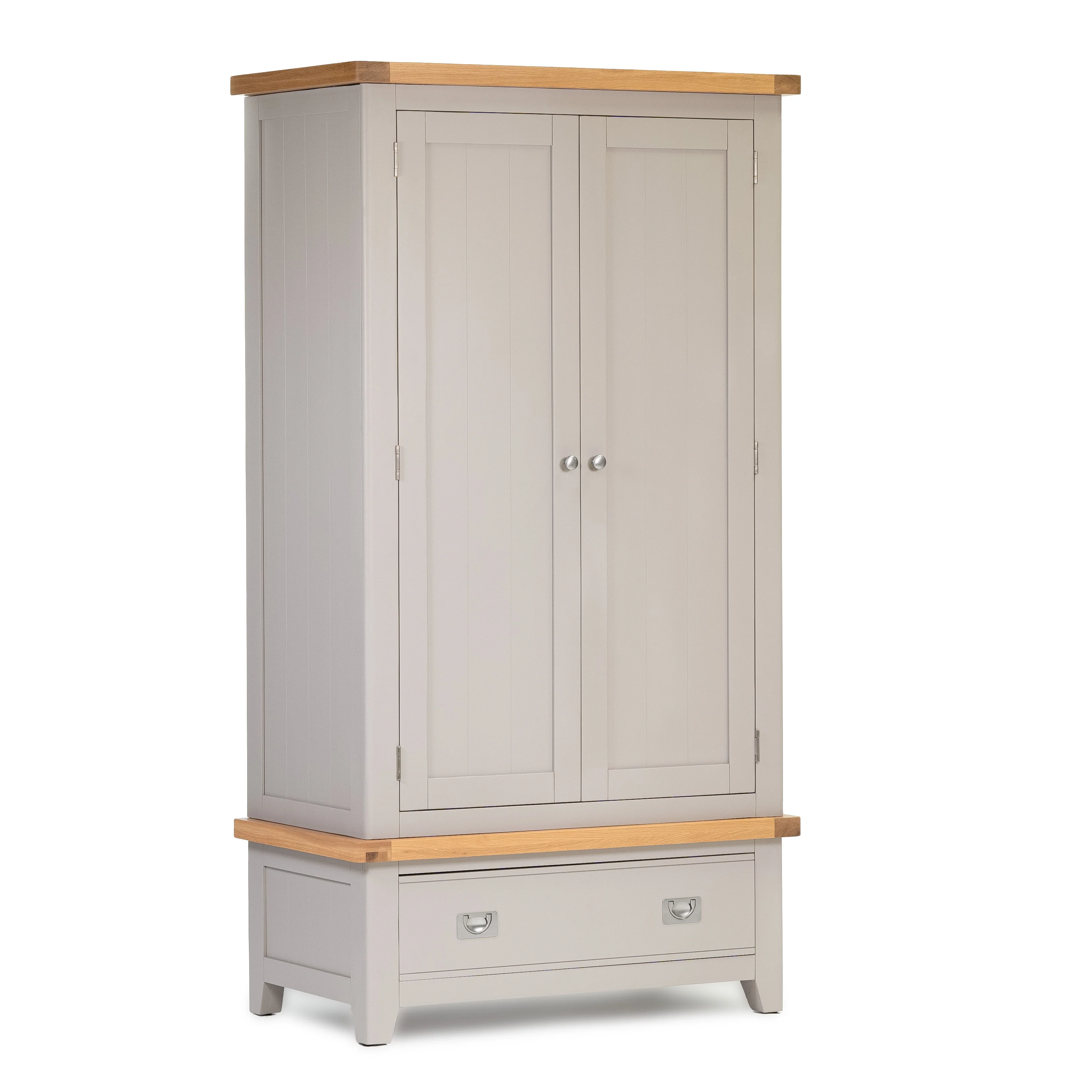 Gloucester Grey Double Wardrobe