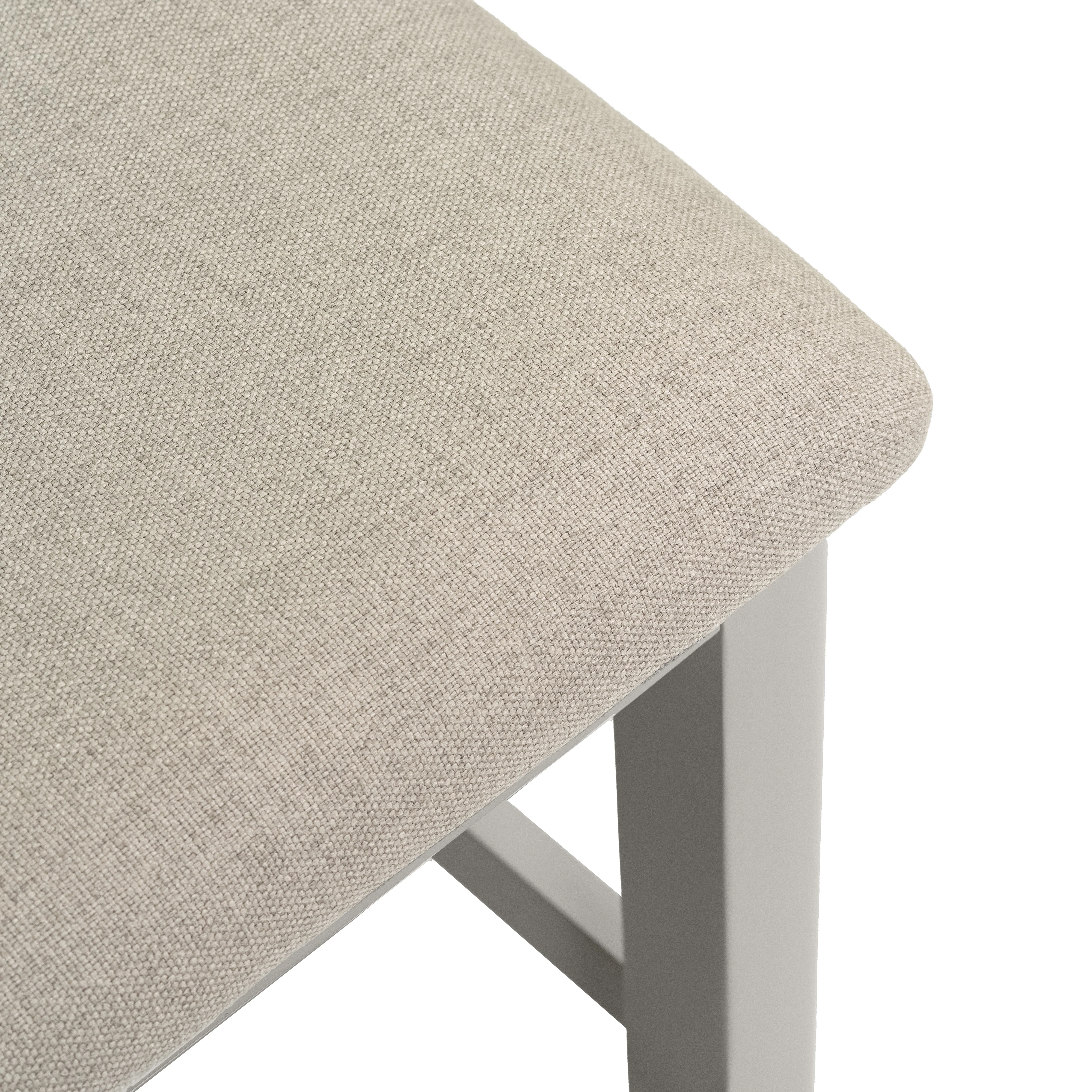 Gloucester Grey Dressing Table Stool - Image 3