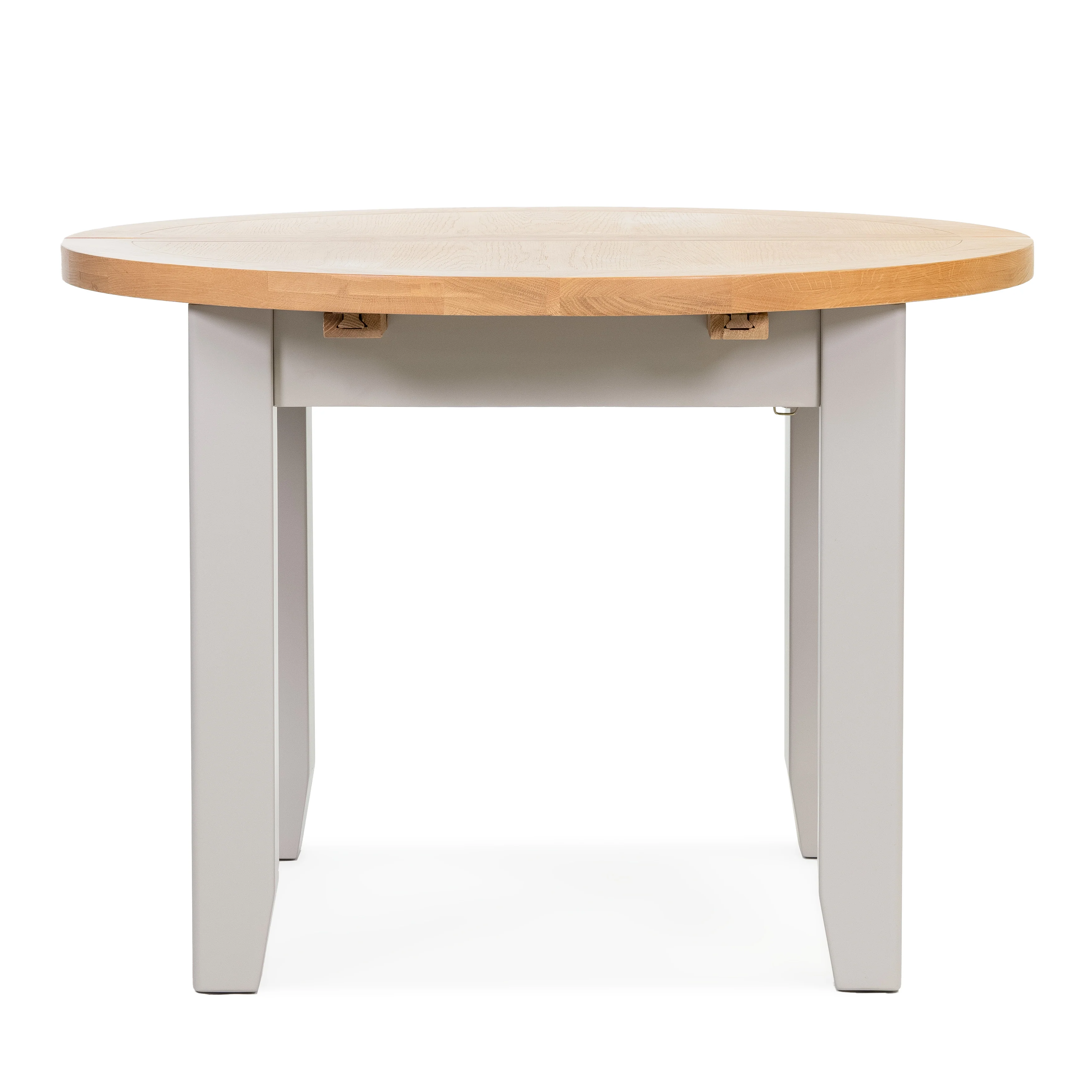 Gloucester Grey Round Extending Dining Table (1.1 m-1.5 m) - Image 4