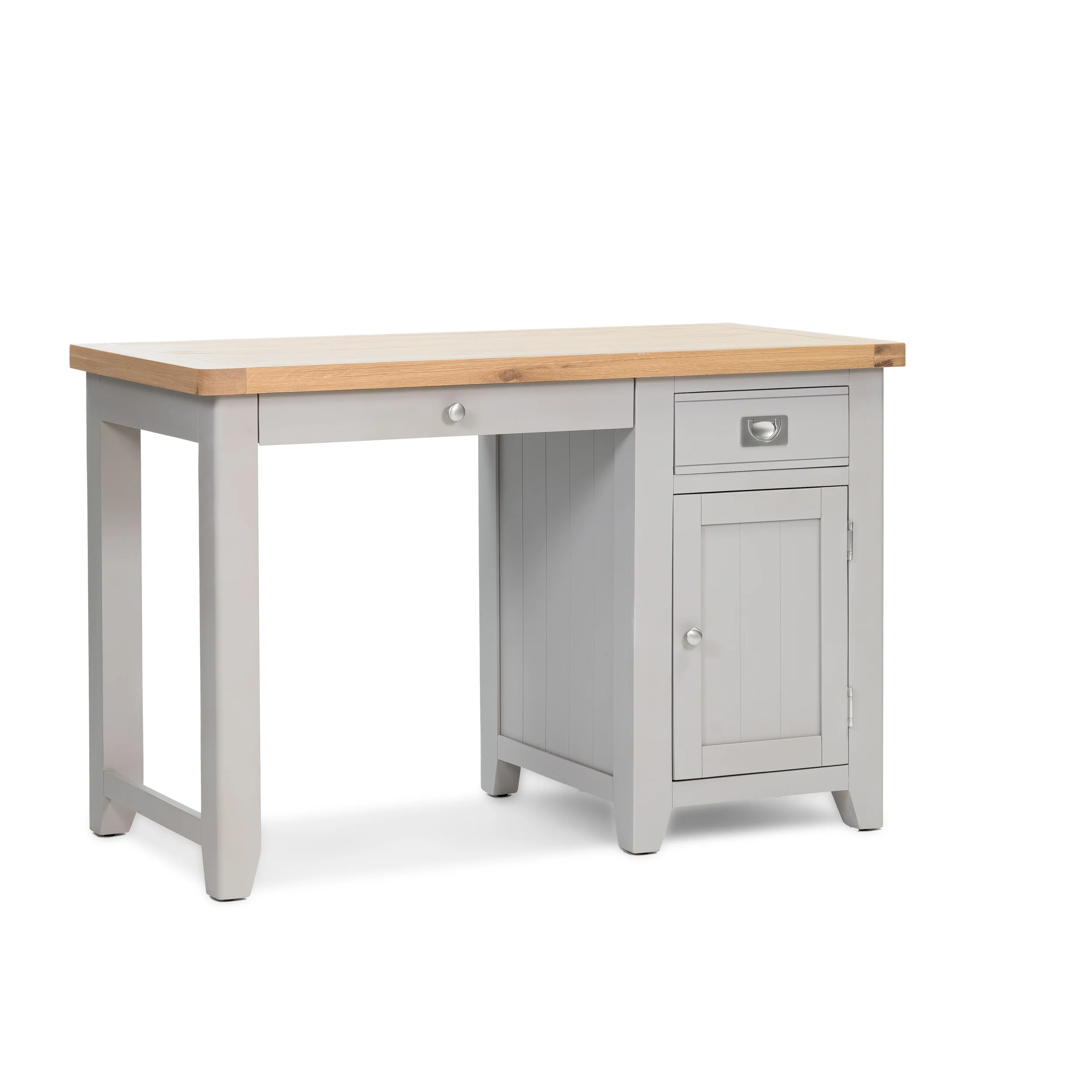 Gloucester Grey Single Pedestal Desk - Image 3