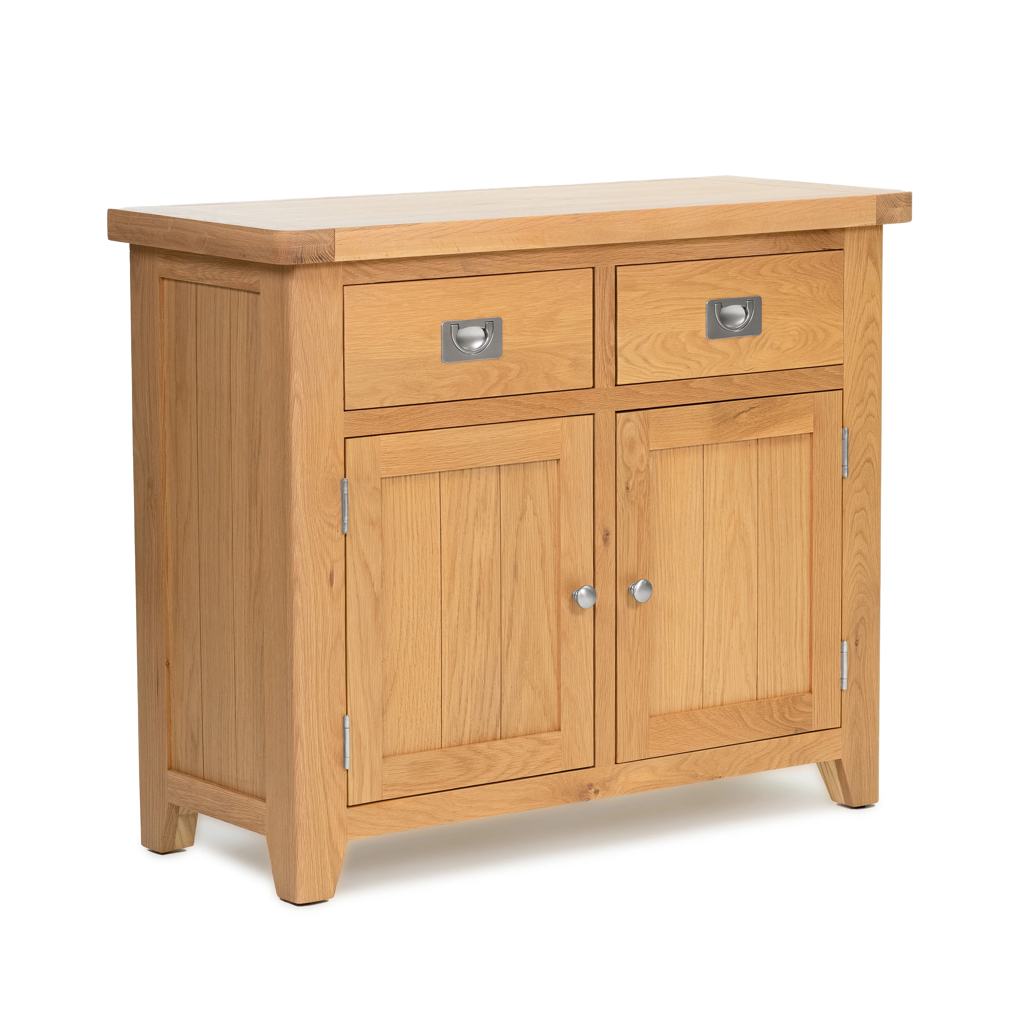 Gloucester Oak 2 Door 2 Drawer Sideboard - Image 2
